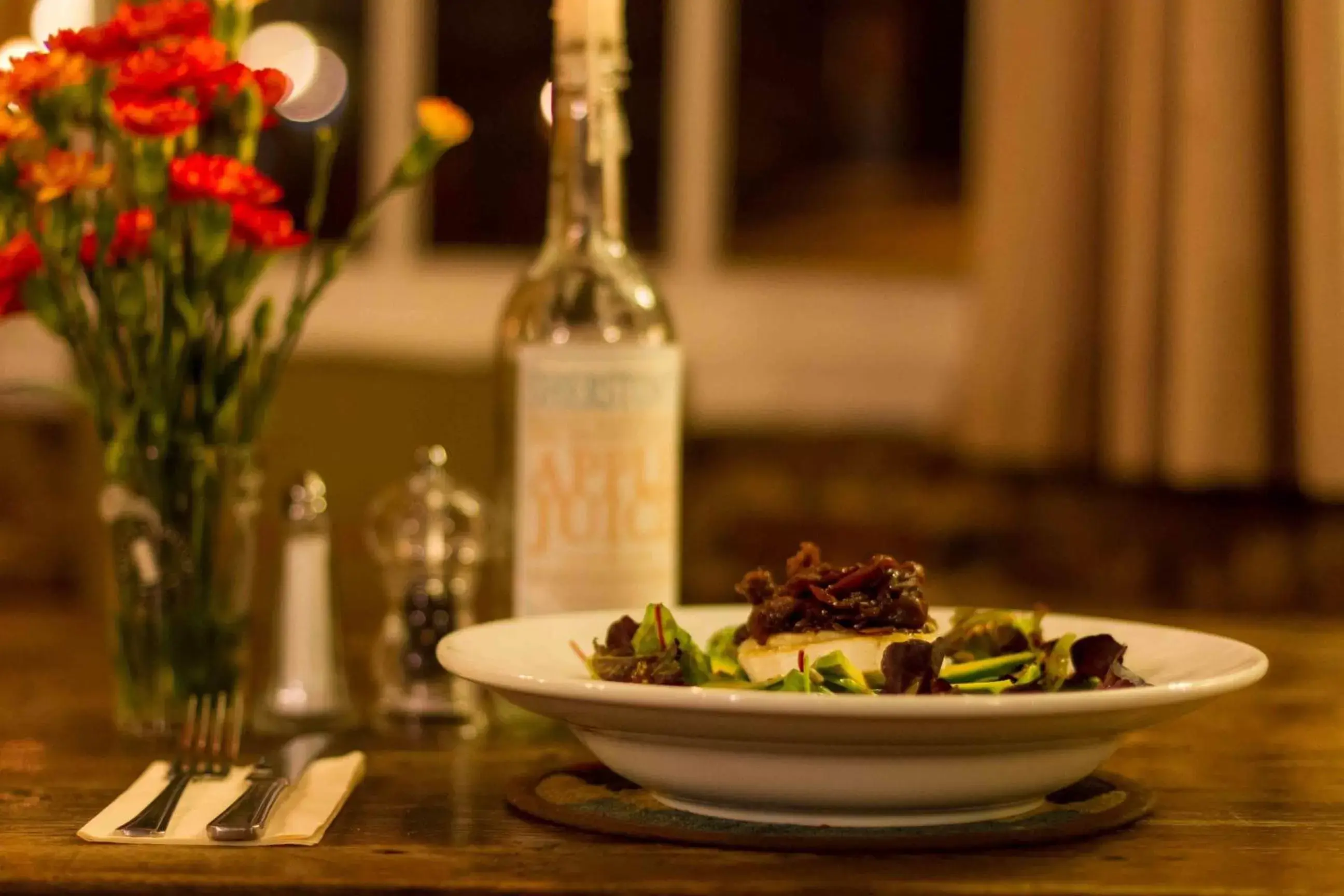 Food close-up in The Holford Arms