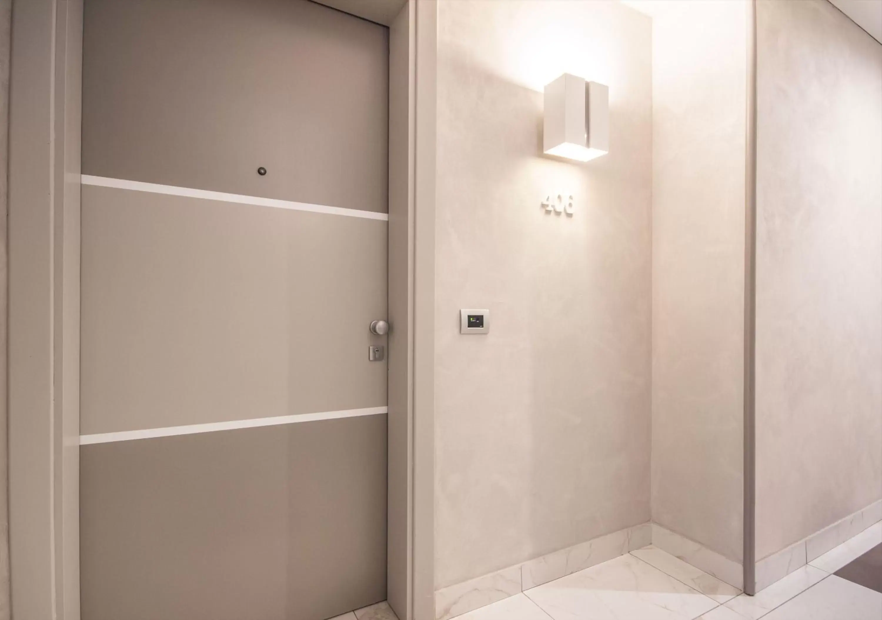 Decorative detail, Bathroom in Best Western Modena District