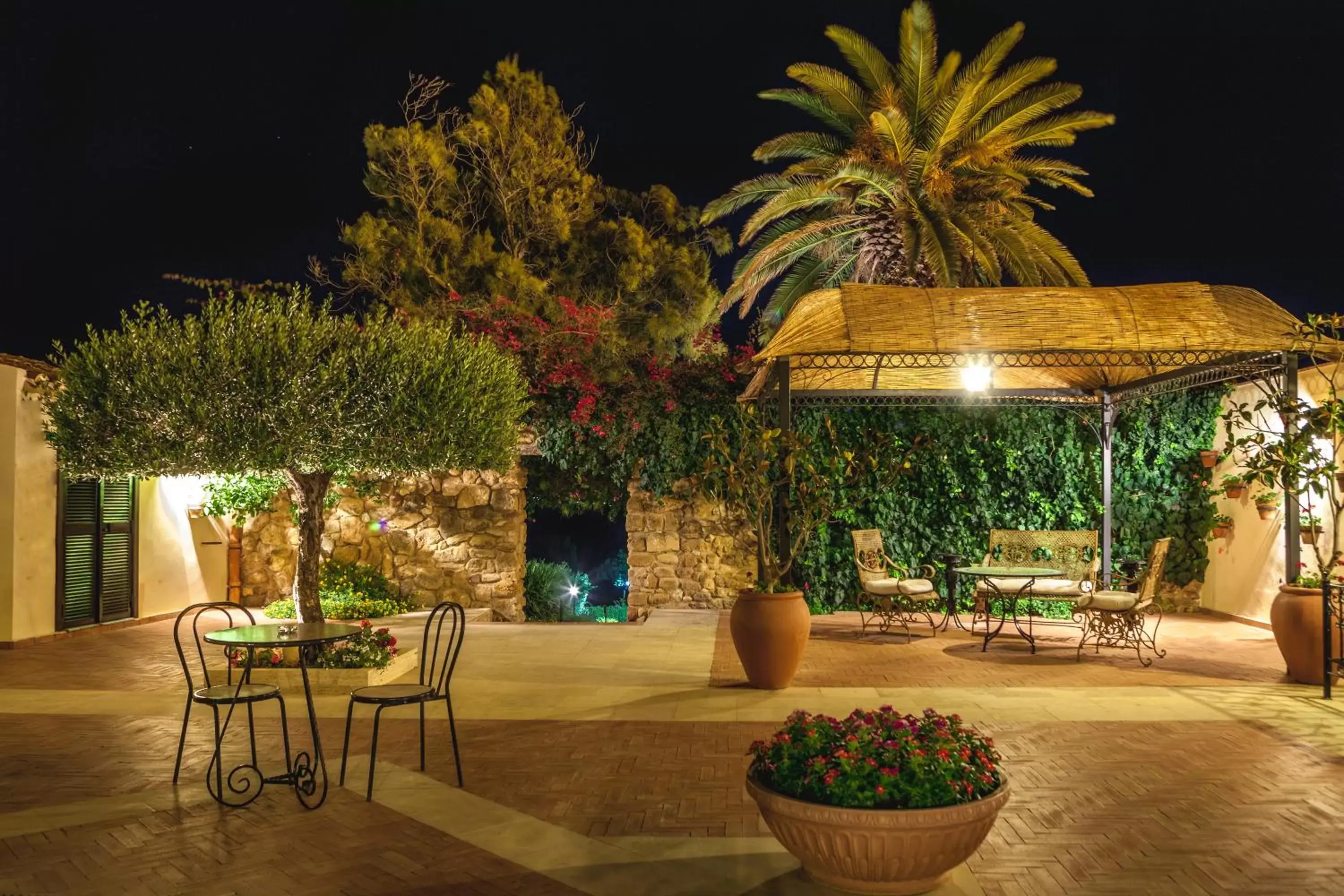 Balcony/Terrace in Hotel Foresteria Baglio Della Luna