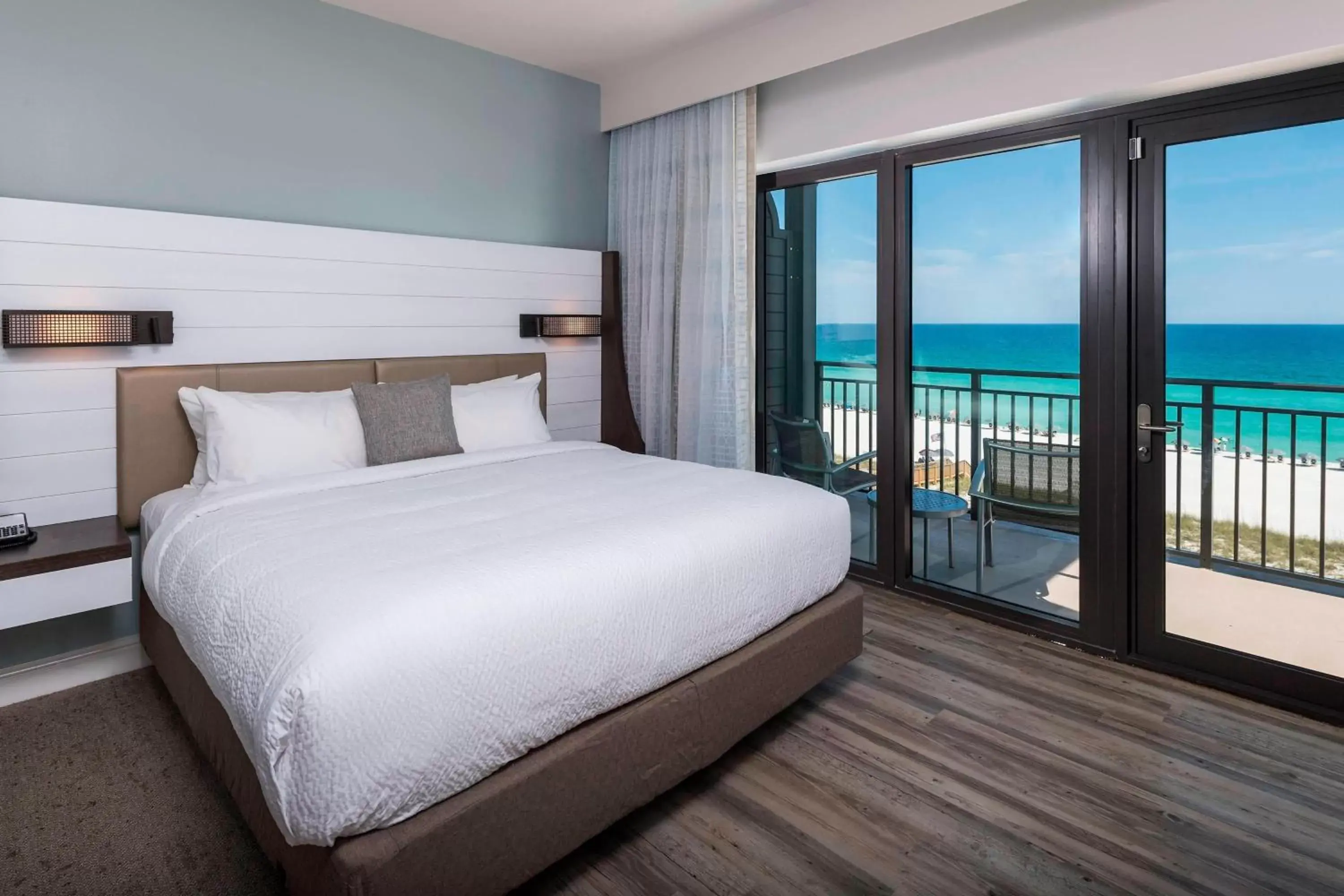 Bedroom, Bed in SpringHill Suites by Marriott Navarre Beach