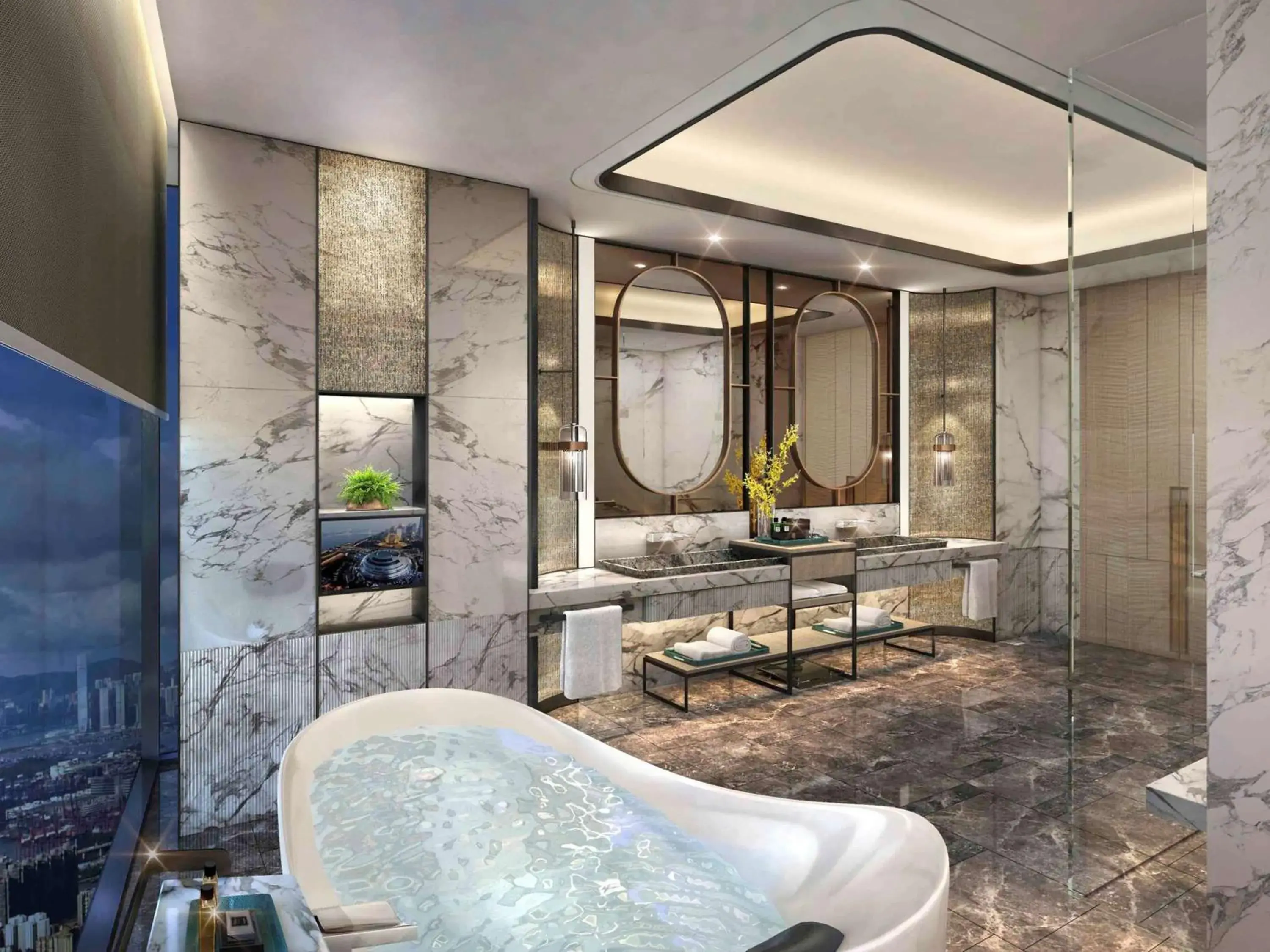 Photo of the whole room, Bathroom in Sofitel Hangzhou Yingguan