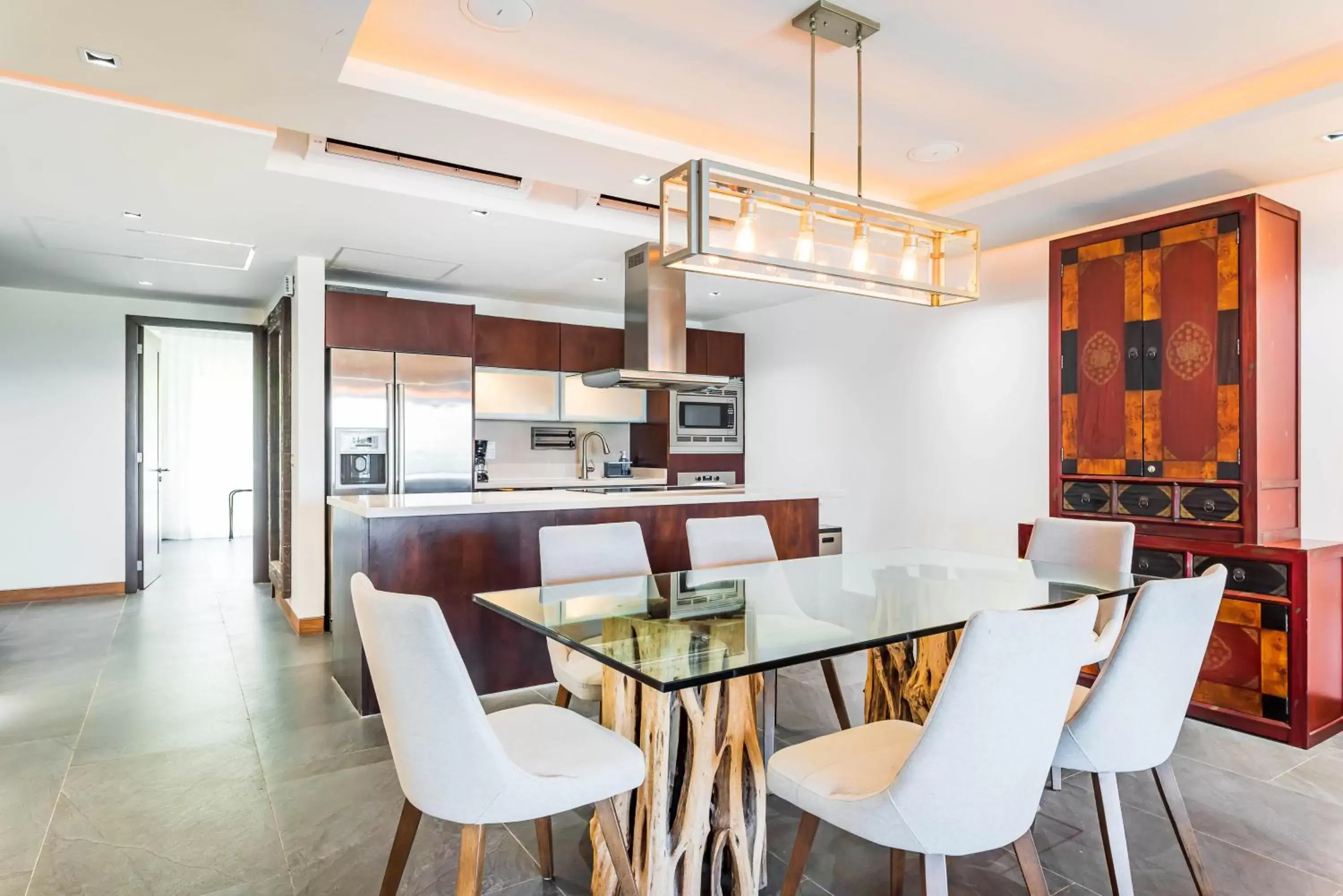 Dining Area in Mareazul Beach Front Condos At playa del Carmen