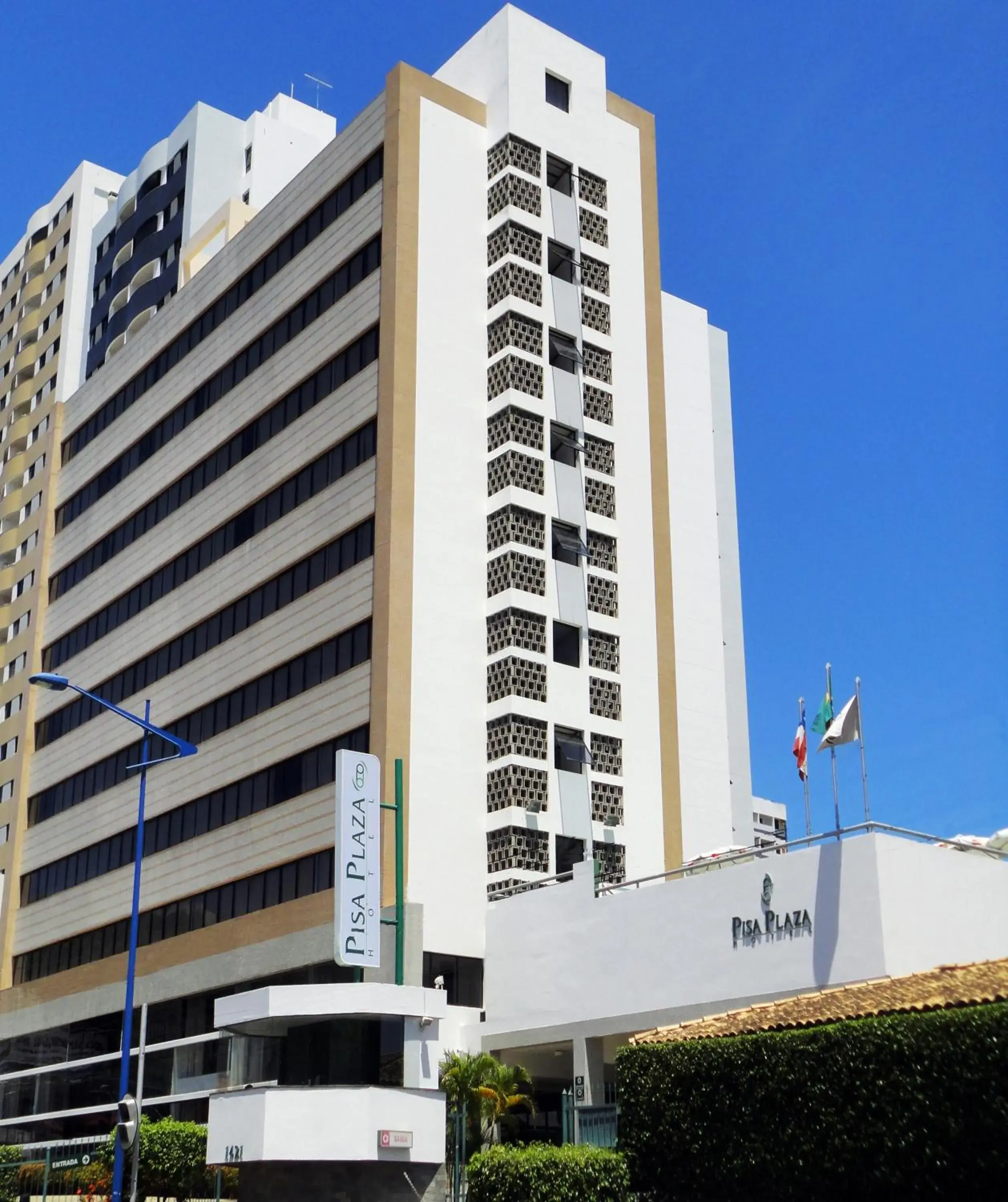 Facade/entrance, Property Building in Pisa Plaza Hotel