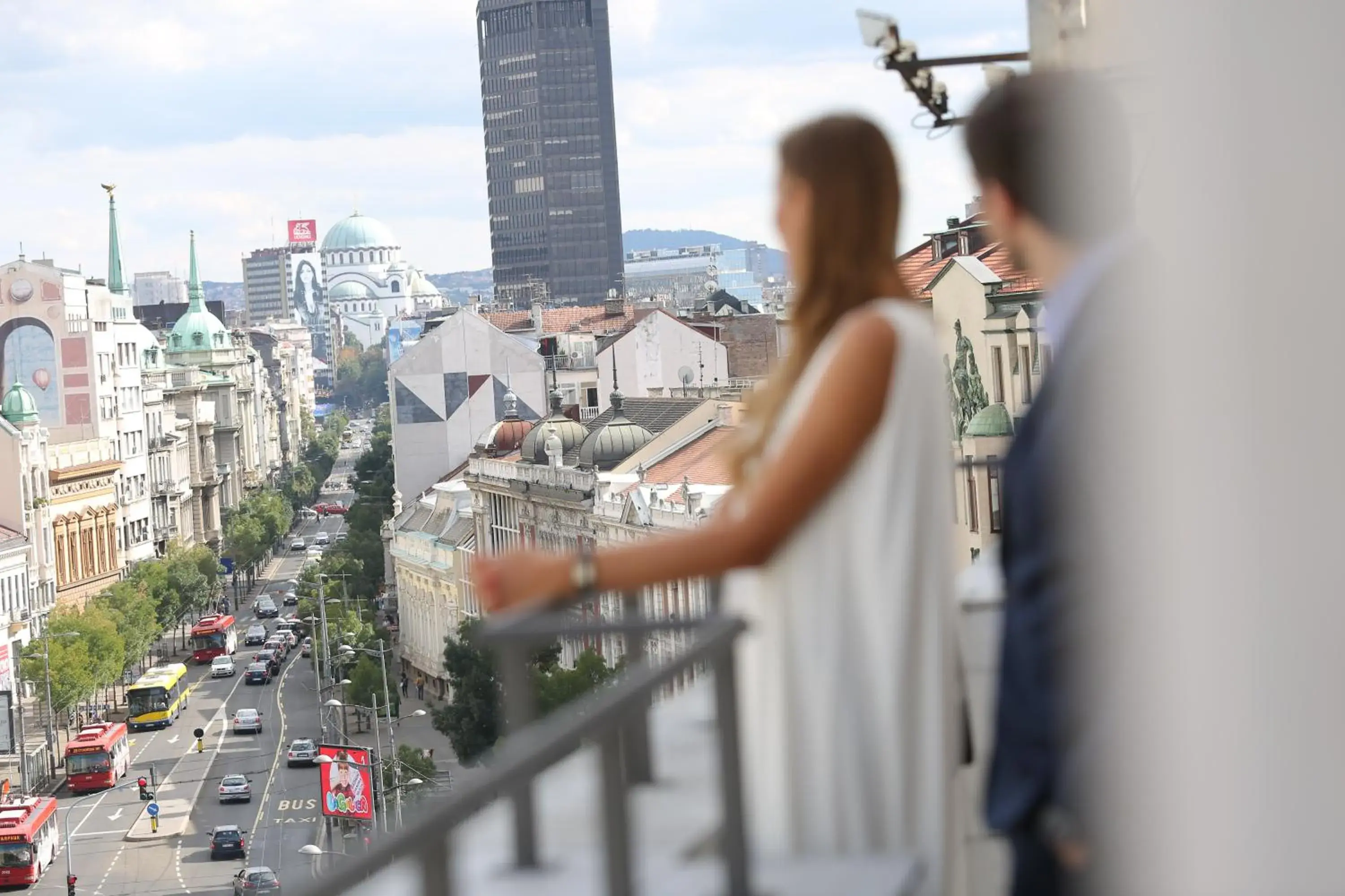 City view in Zepter Hotel Belgrade, member of Zepter Hotels City view in Zepter Hotel Belgrade, member of Zepter Hotels
