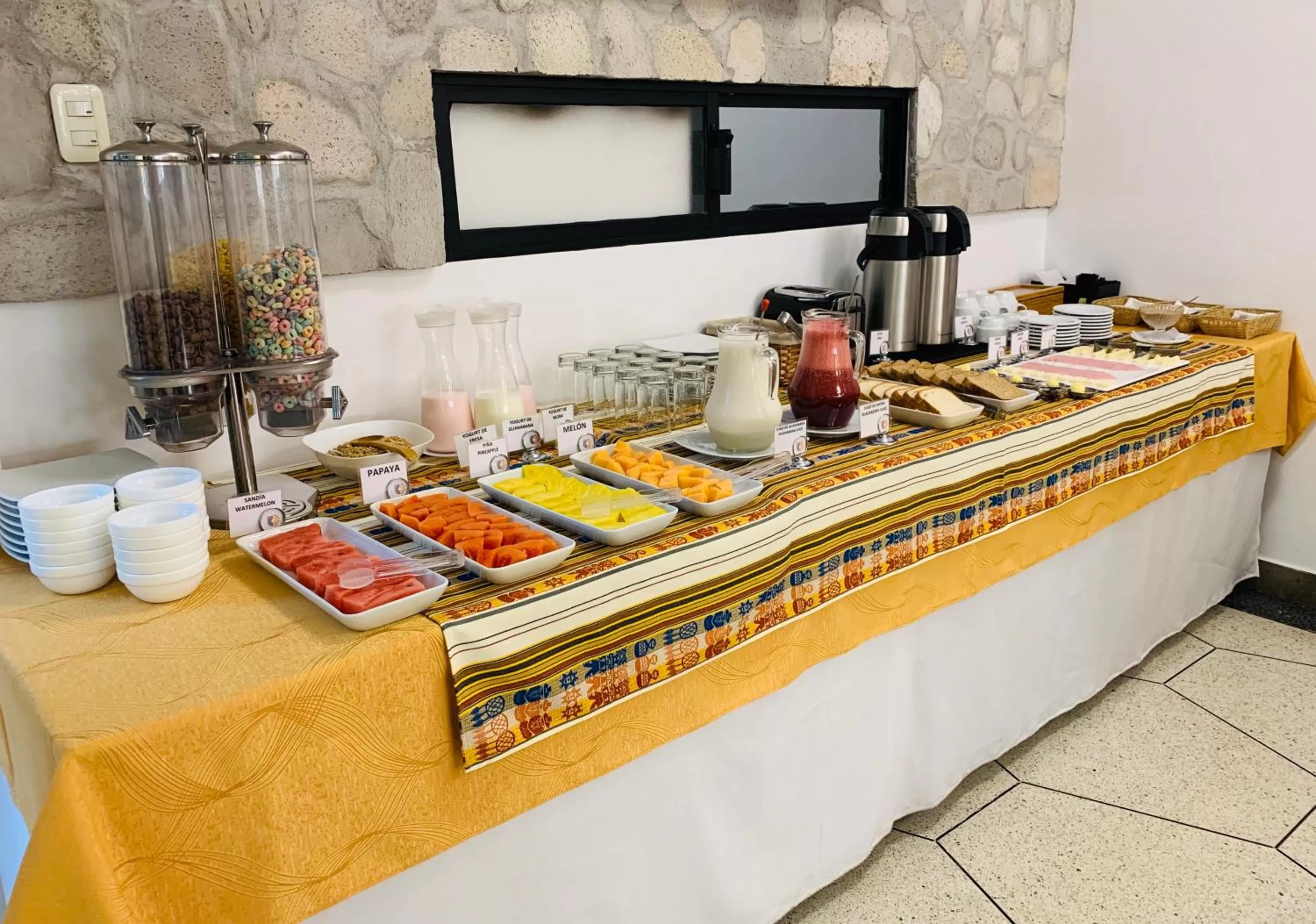 Breakfast in Hotel Endamo