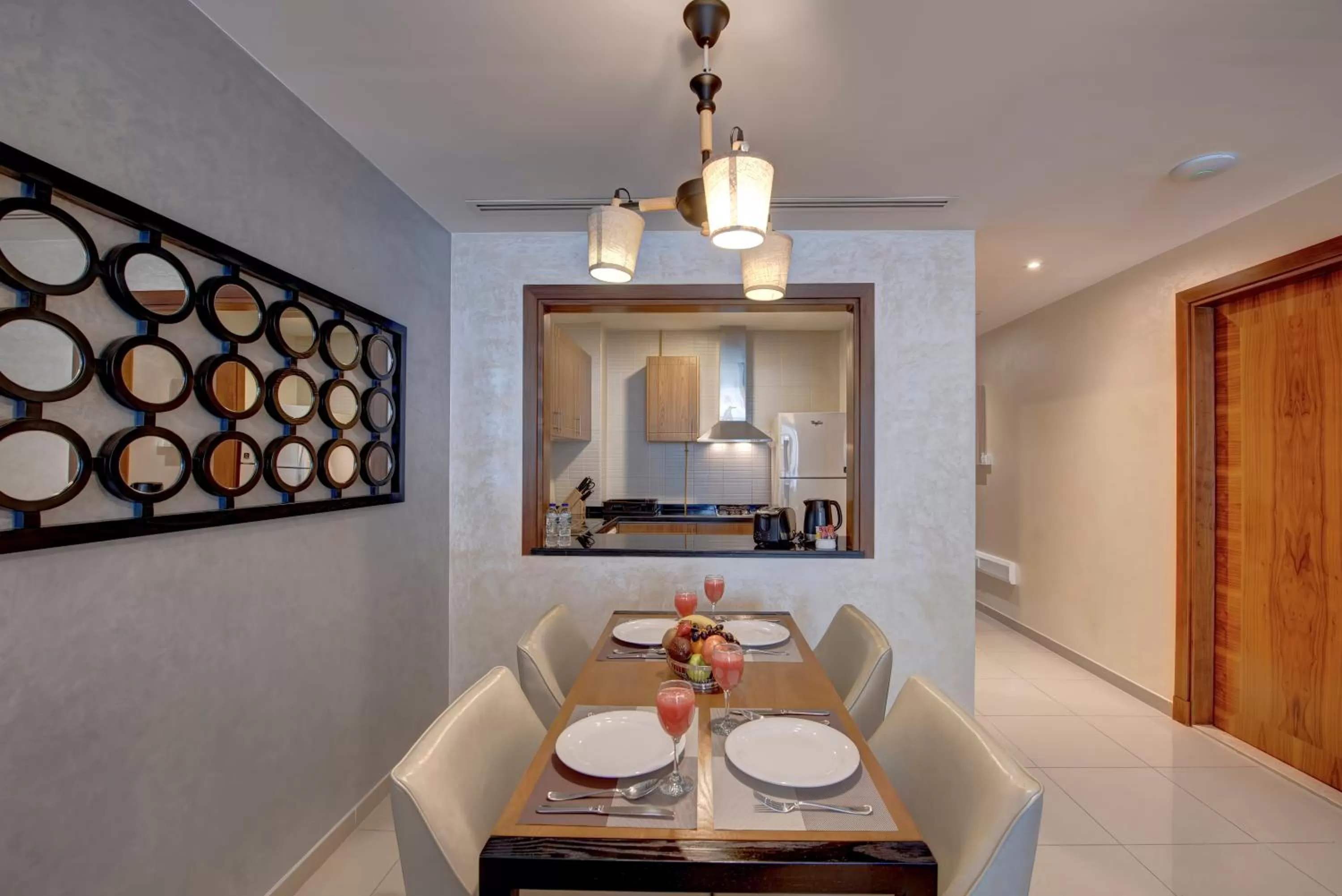 Dining Area in Class Hotel Apartments