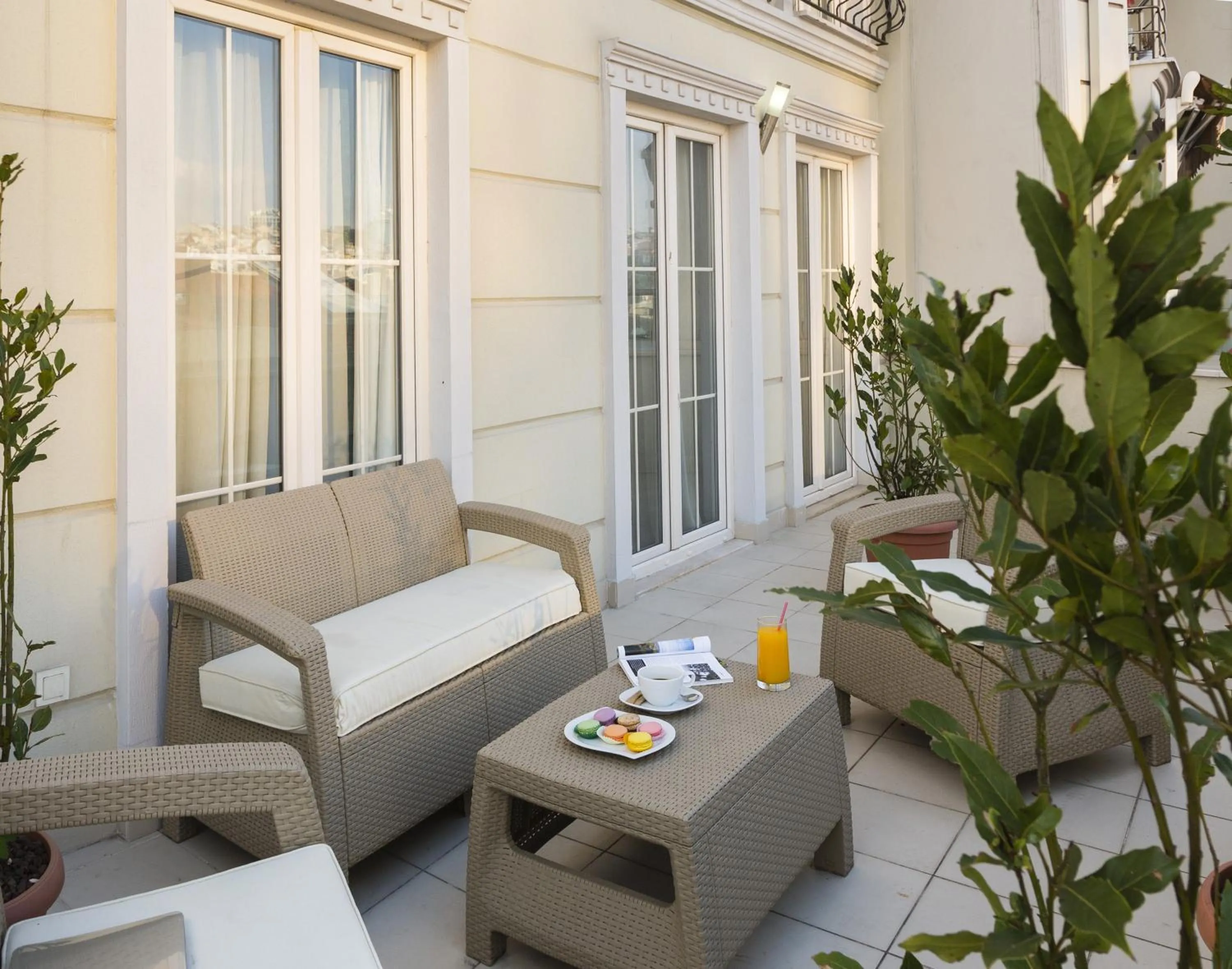 Balcony/Terrace in Turkuaz Suites Bosphorus