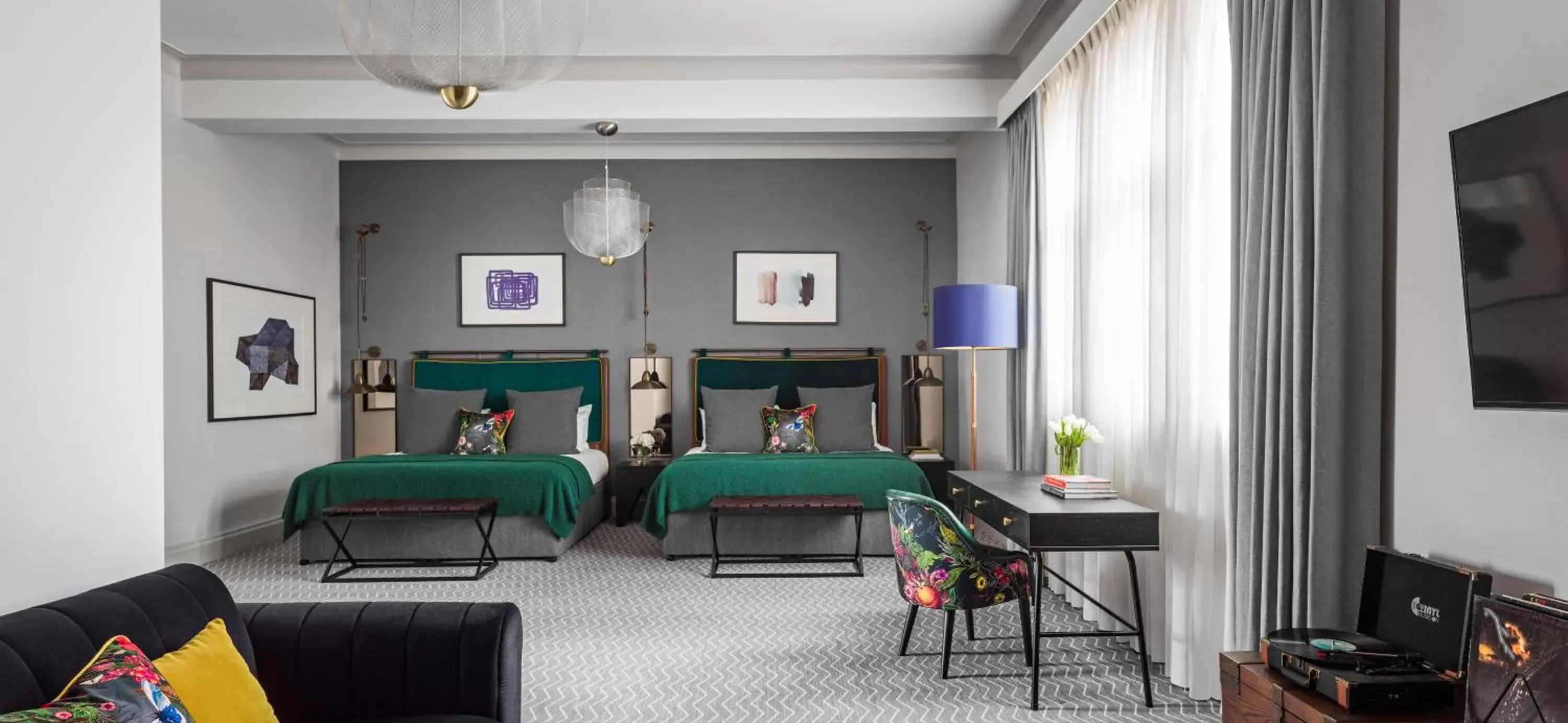 Bedroom in Kimpton Clocktower by IHG Bedroom in Kimpton Clocktower by IHG