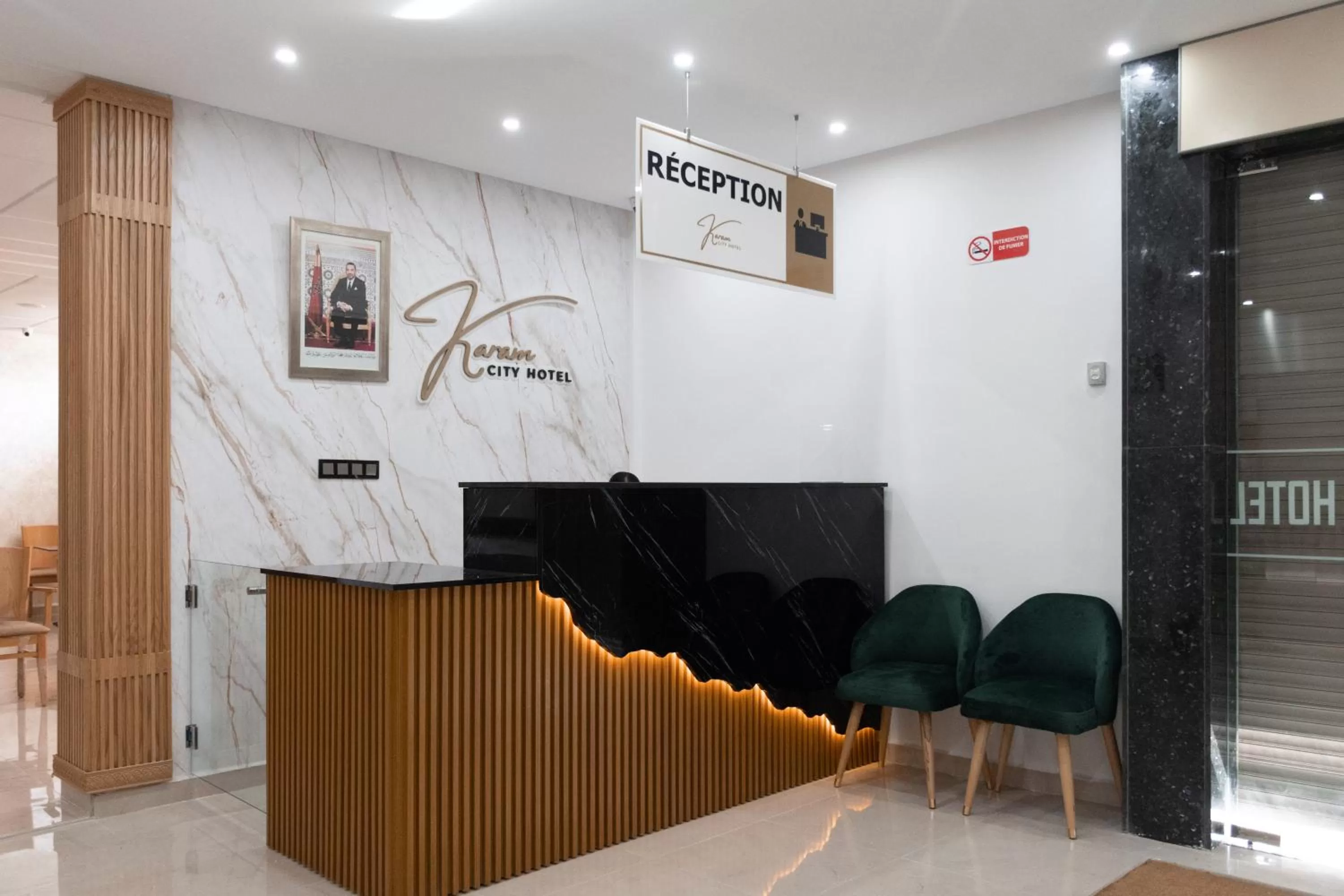 Lobby or reception in Karam City Hotel