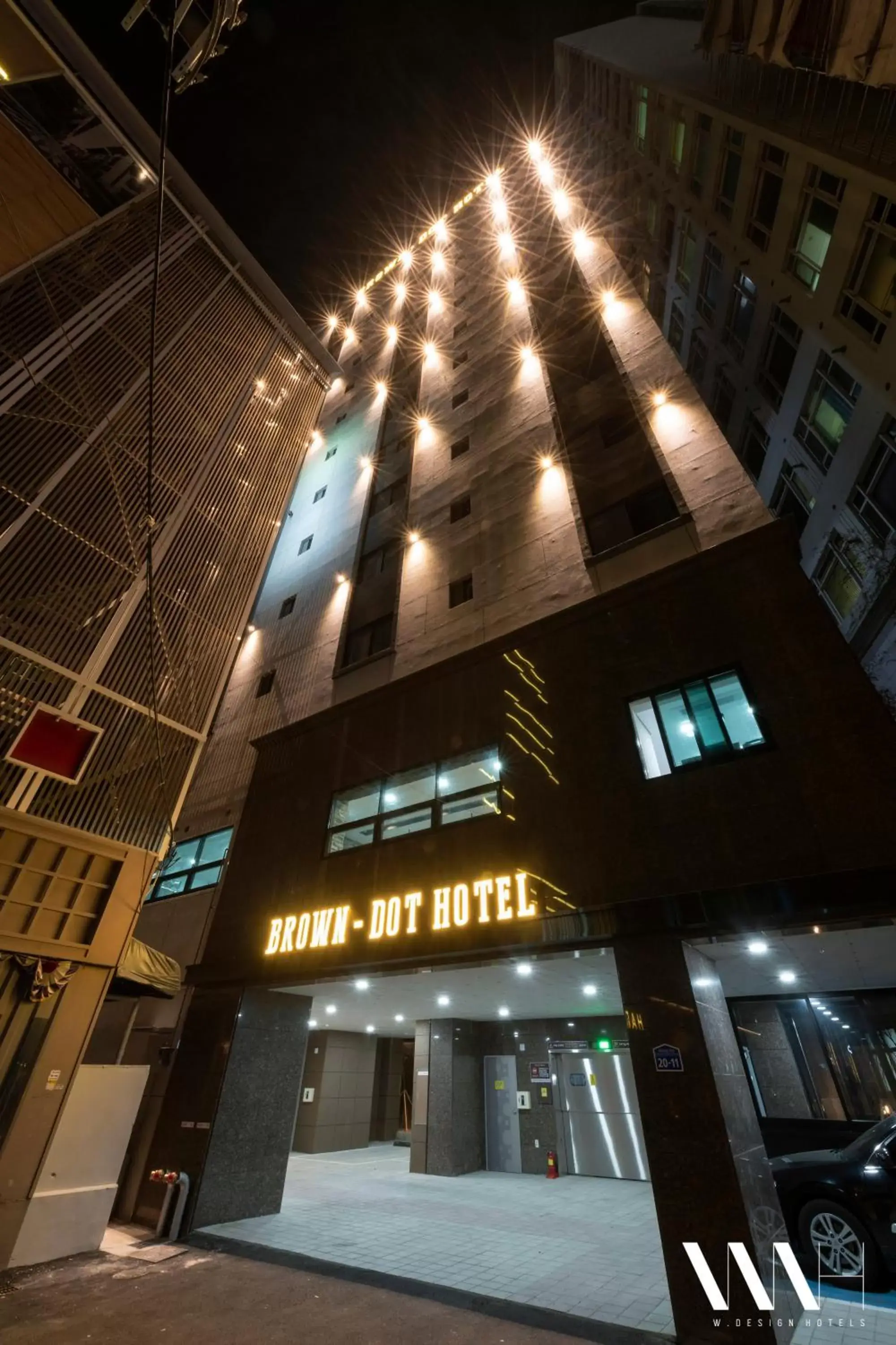 Property building in Seomyeon Brown-dot hotel Gold Property building in Seomyeon Brown-dot hotel Gold