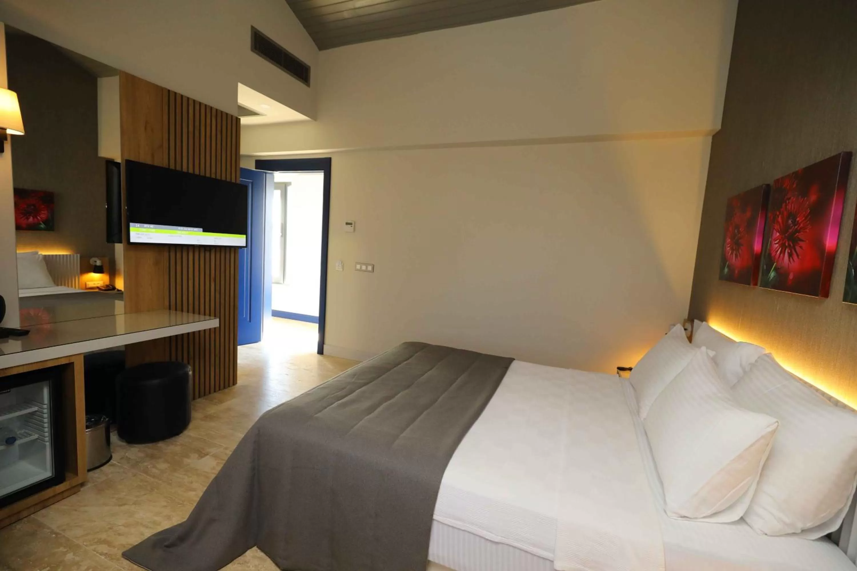 Bed in Ariel Hotel Alaçatı