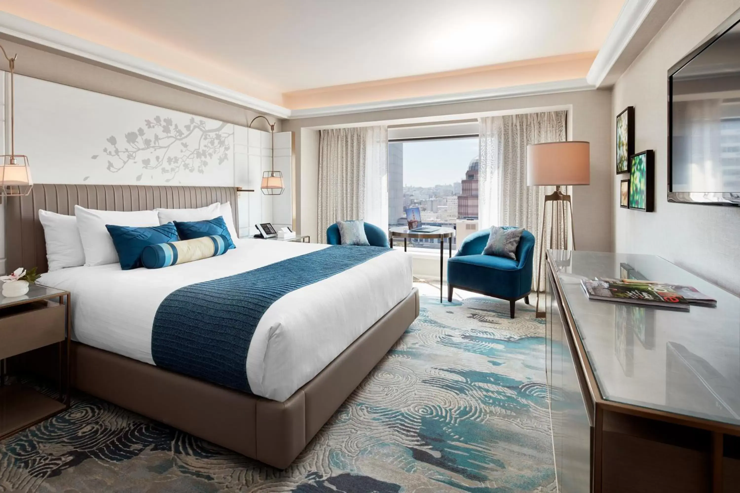 Bed in Hotel Nikko San Francisco Bed in Hotel Nikko San Francisco