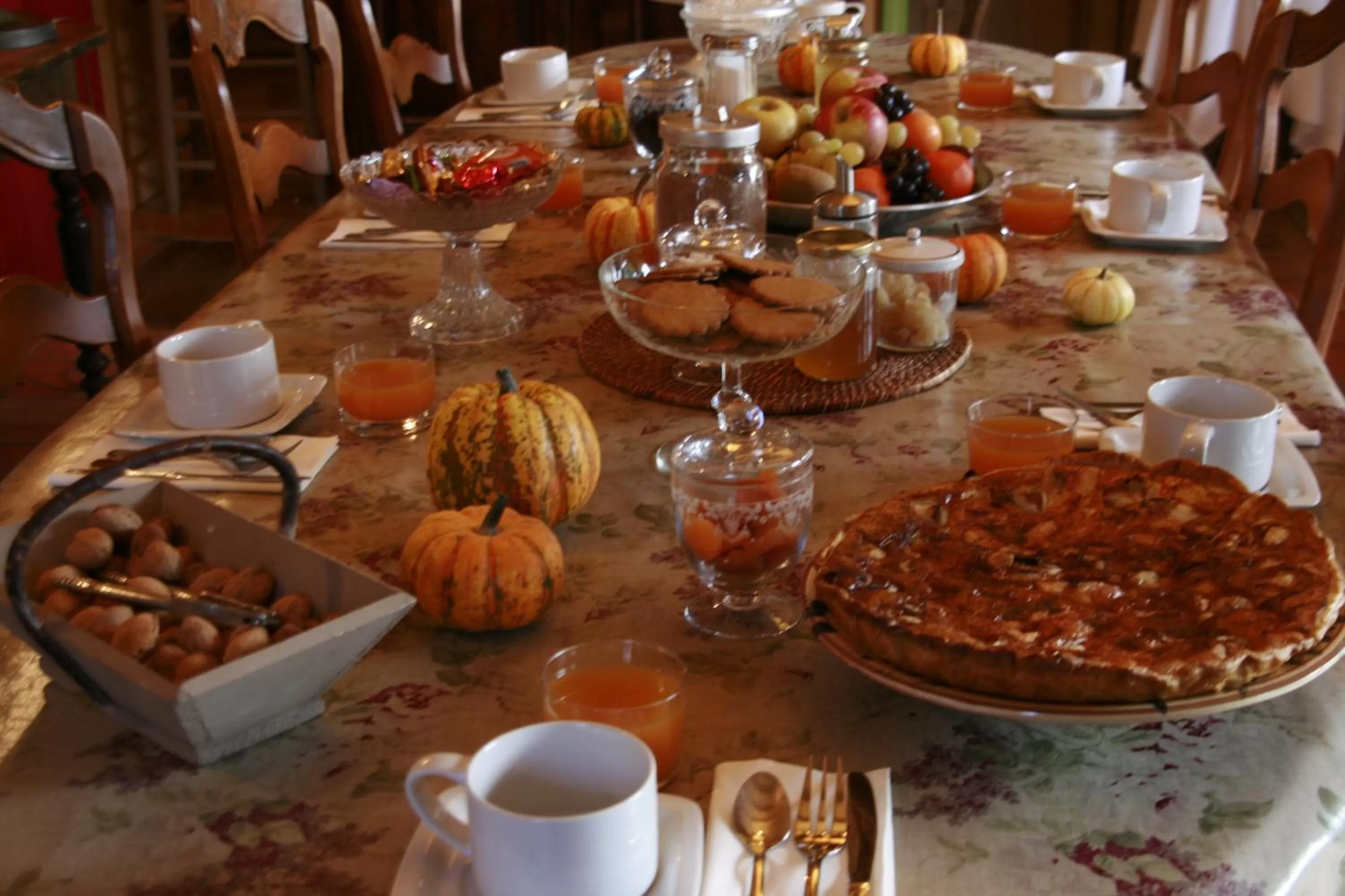 Food in La Maison sur la Colline