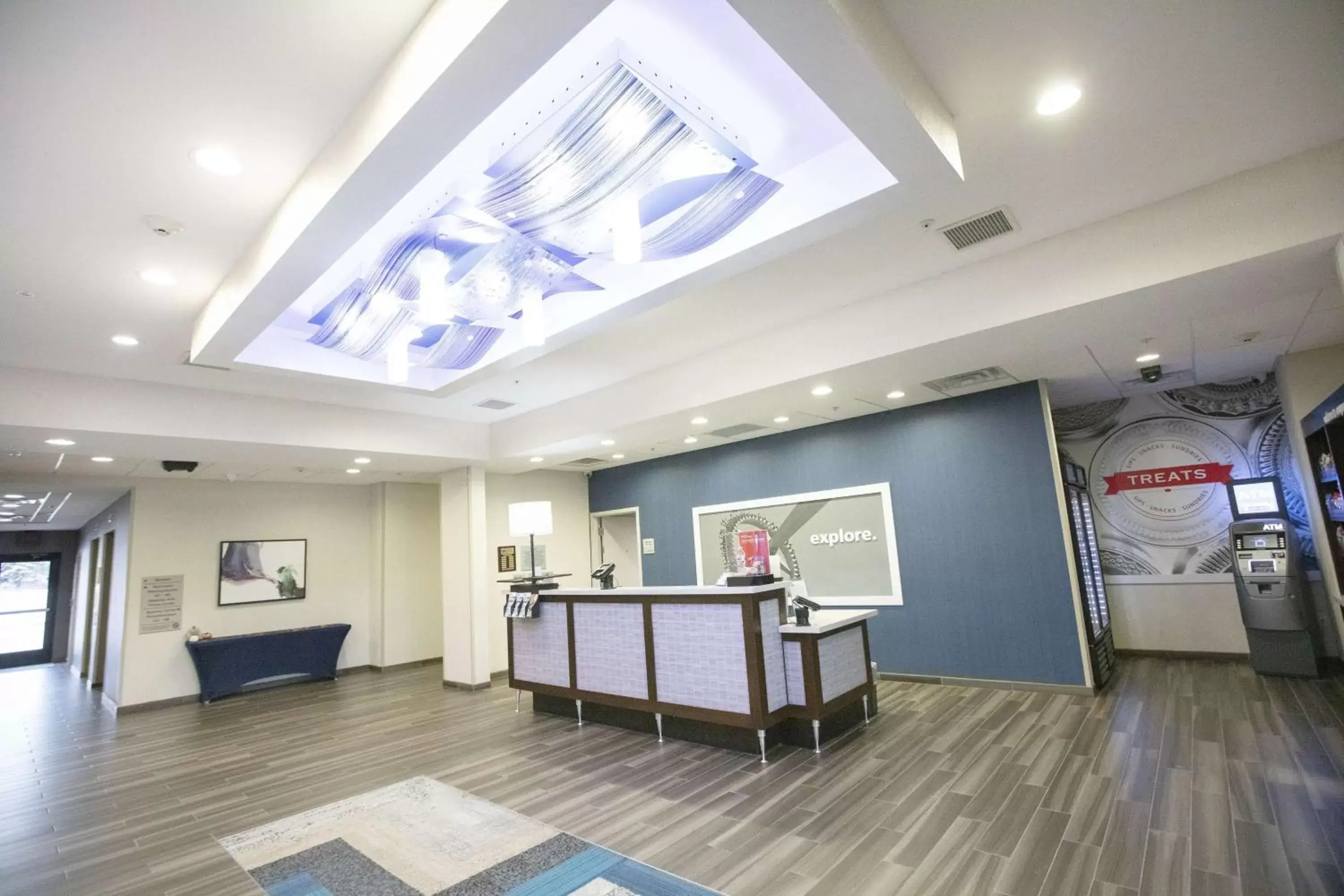 Lobby or reception in Hampton Inn Toledo Oregon Lobby or reception in Hampton Inn Toledo Oregon