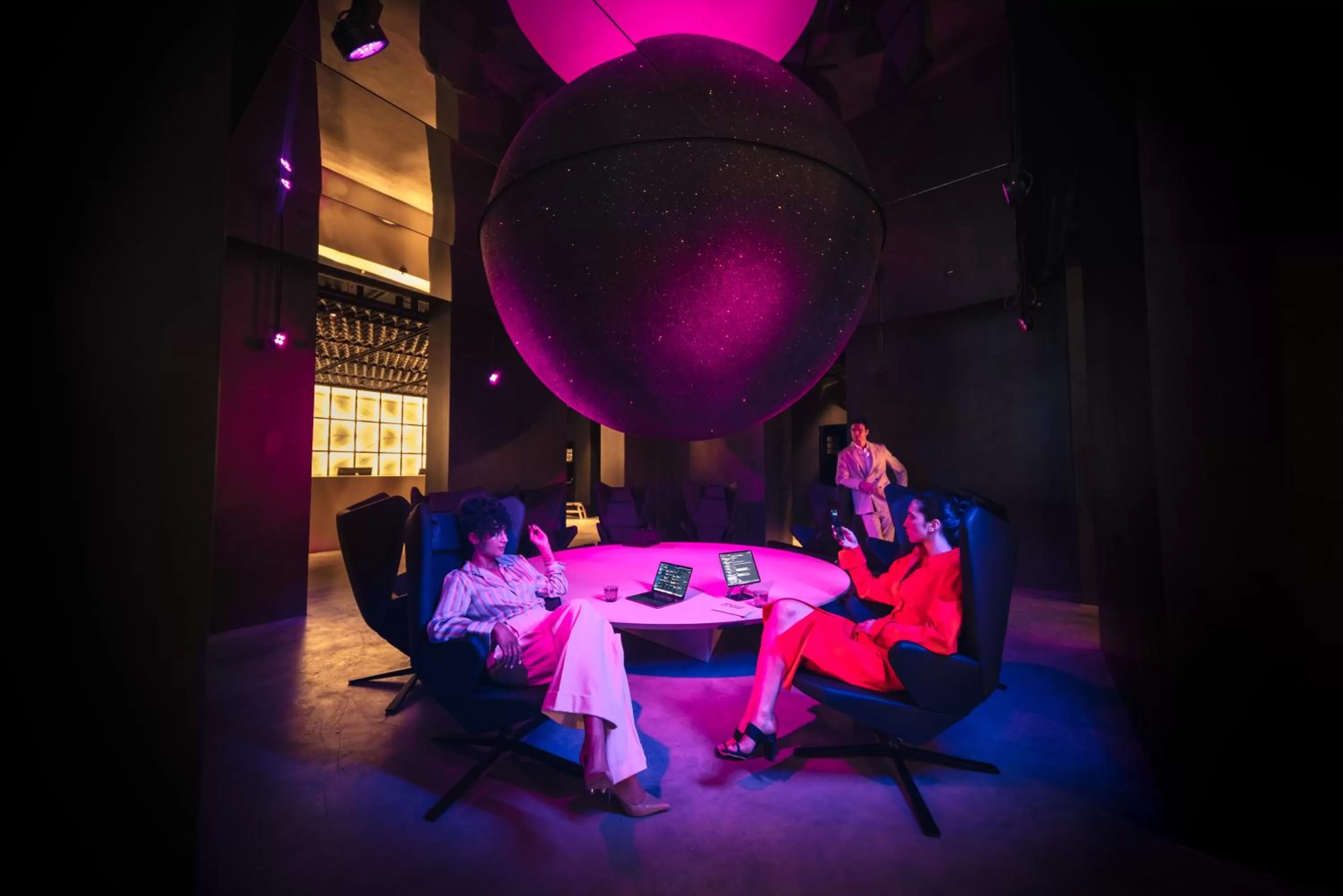 Seating area in Zonar Zagreb by Maistra City Vibes