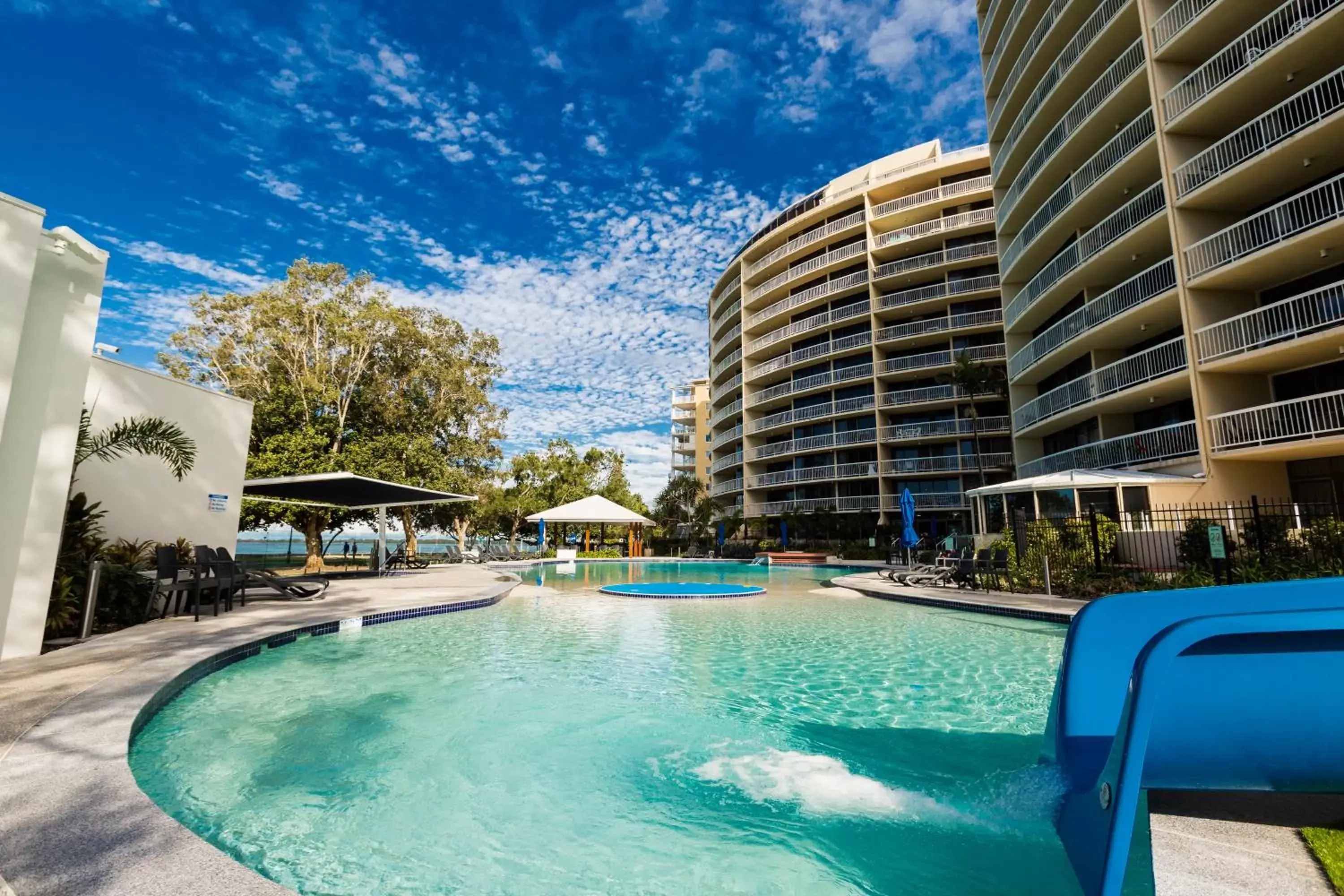 Property building, Swimming Pool in Gemini Resort