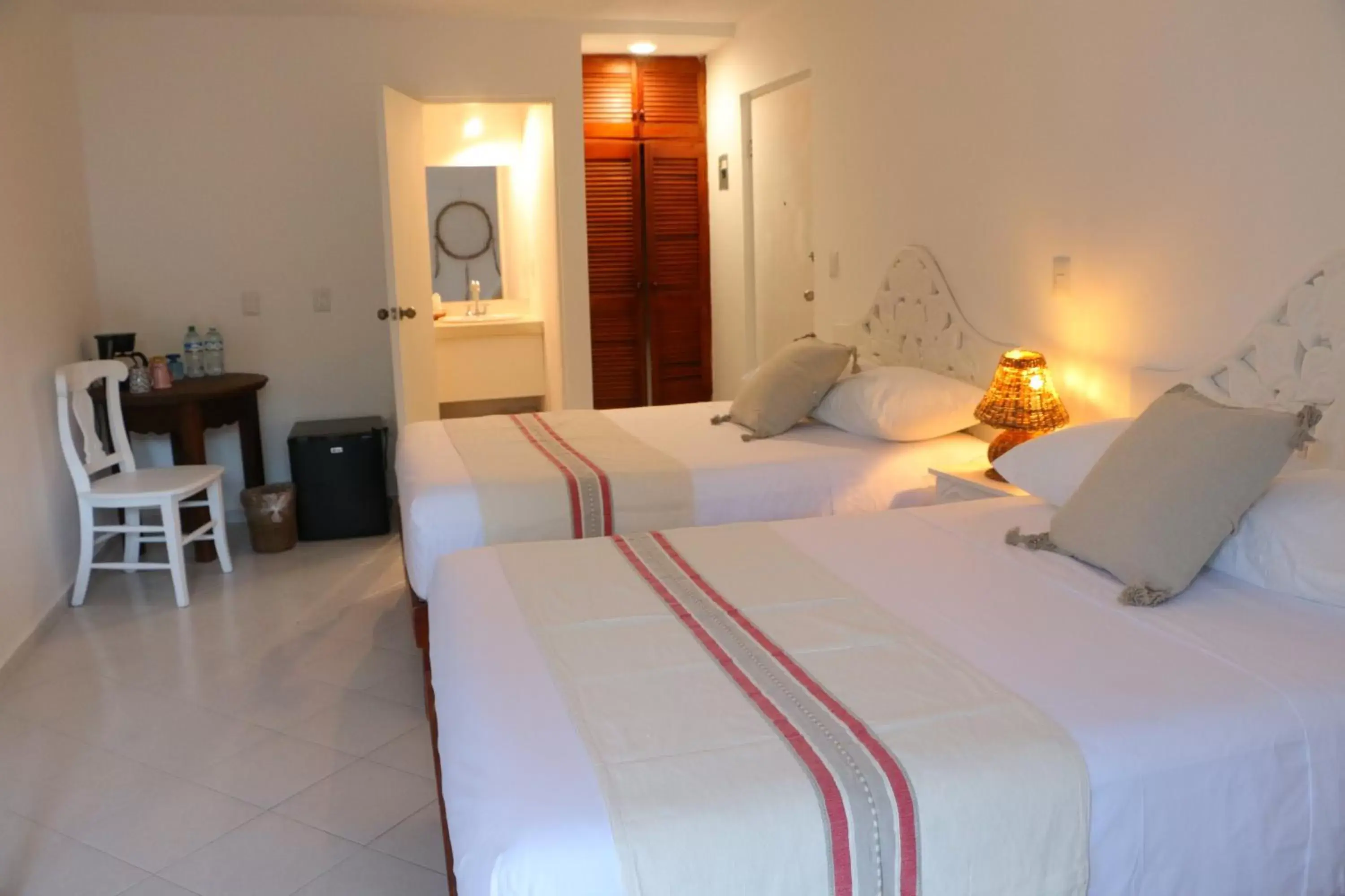 Photo of the whole room, Bed in WishTulum