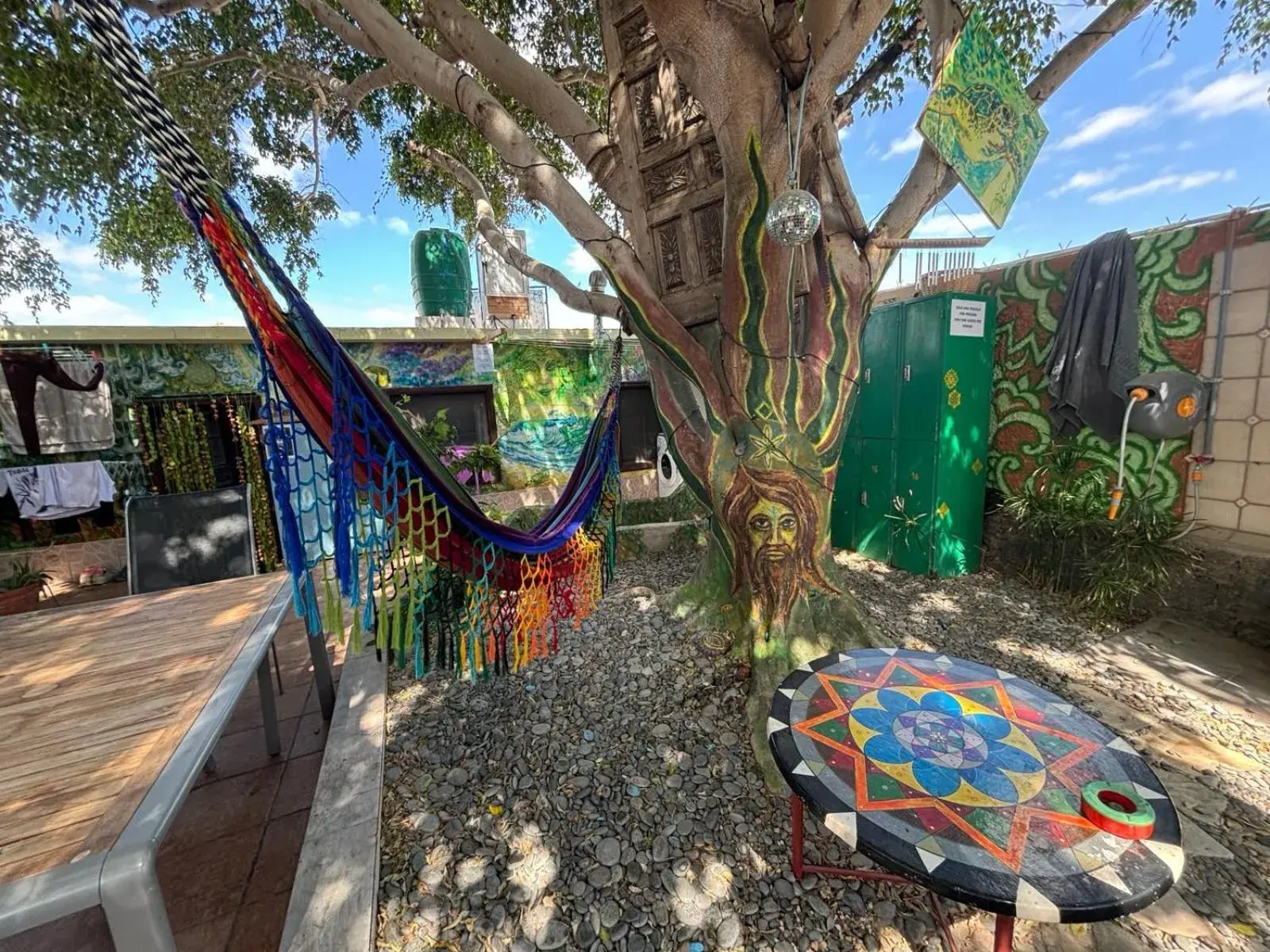 Garden in Hostel Los Duendes del Sur