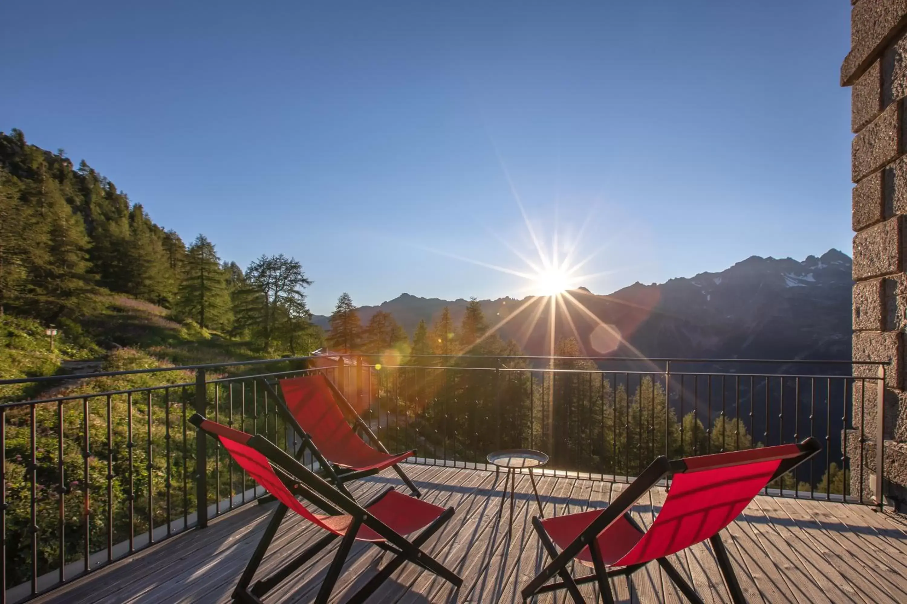 Balcony/Terrace in Refuge du Montenvers