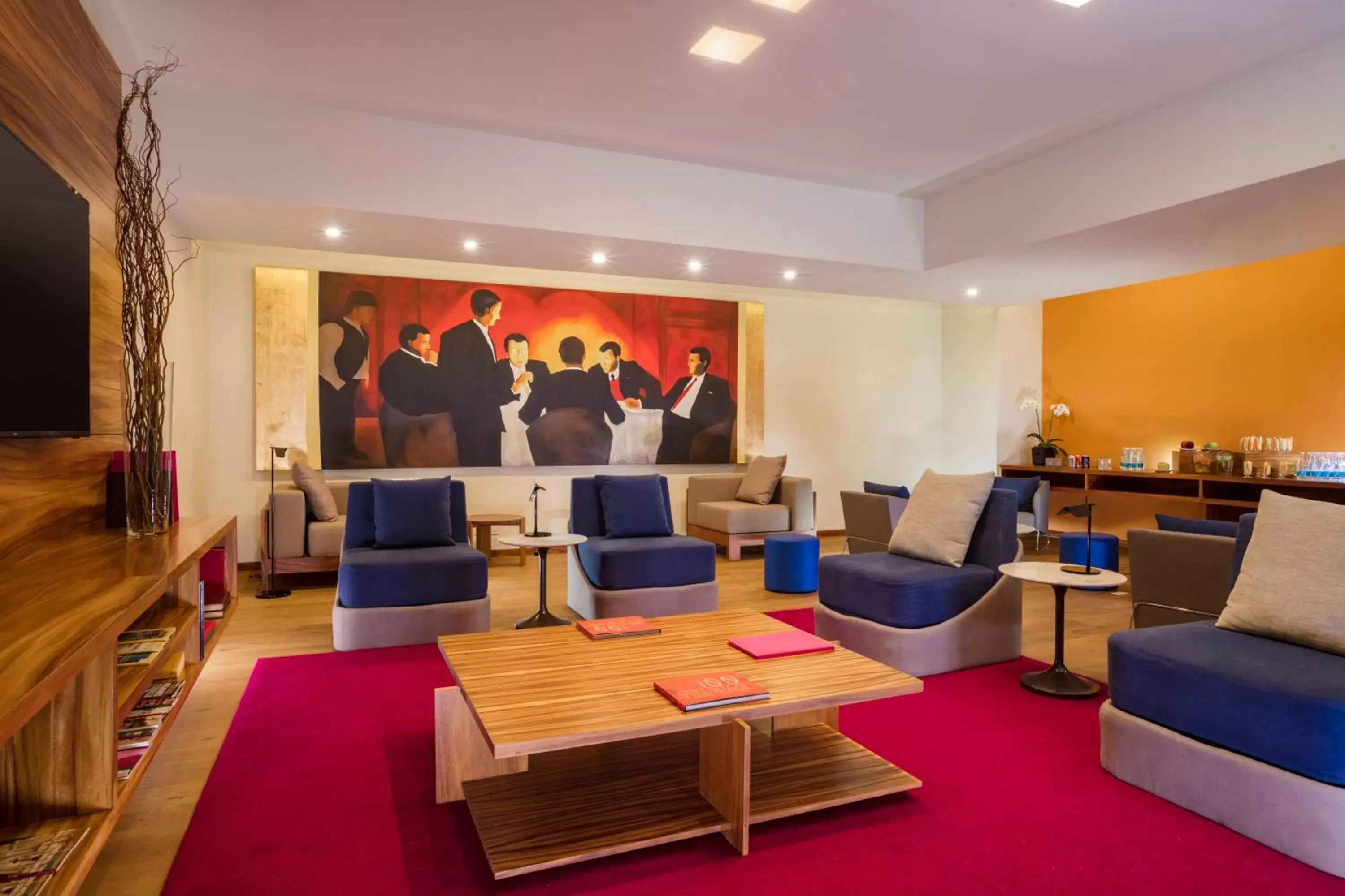 Communal lounge/ TV room in Hyatt Centric Campestre Leon