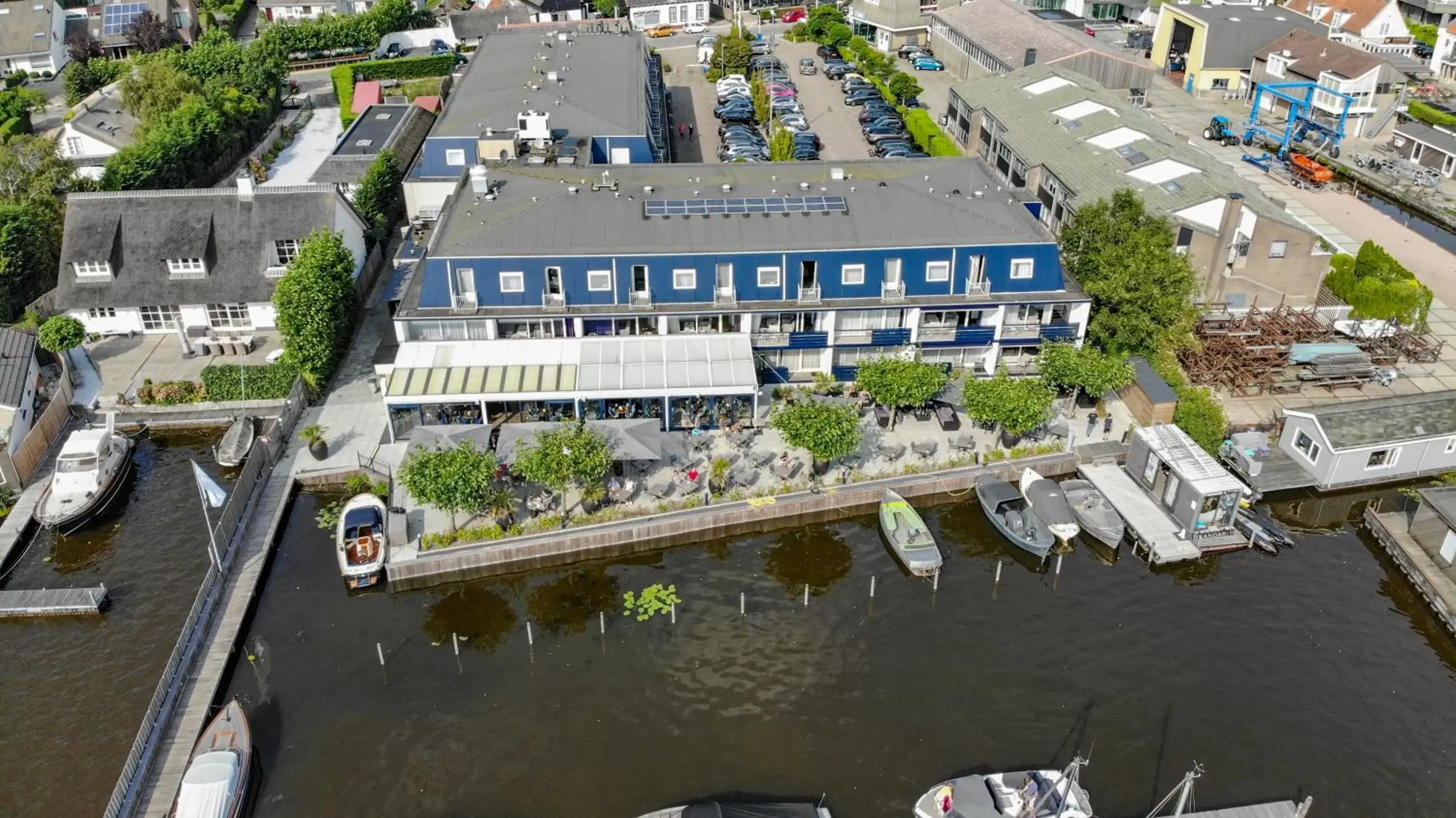 Location, Bird's-eye View in Fletcher Hotel Restaurant Loosdrecht-Amsterdam