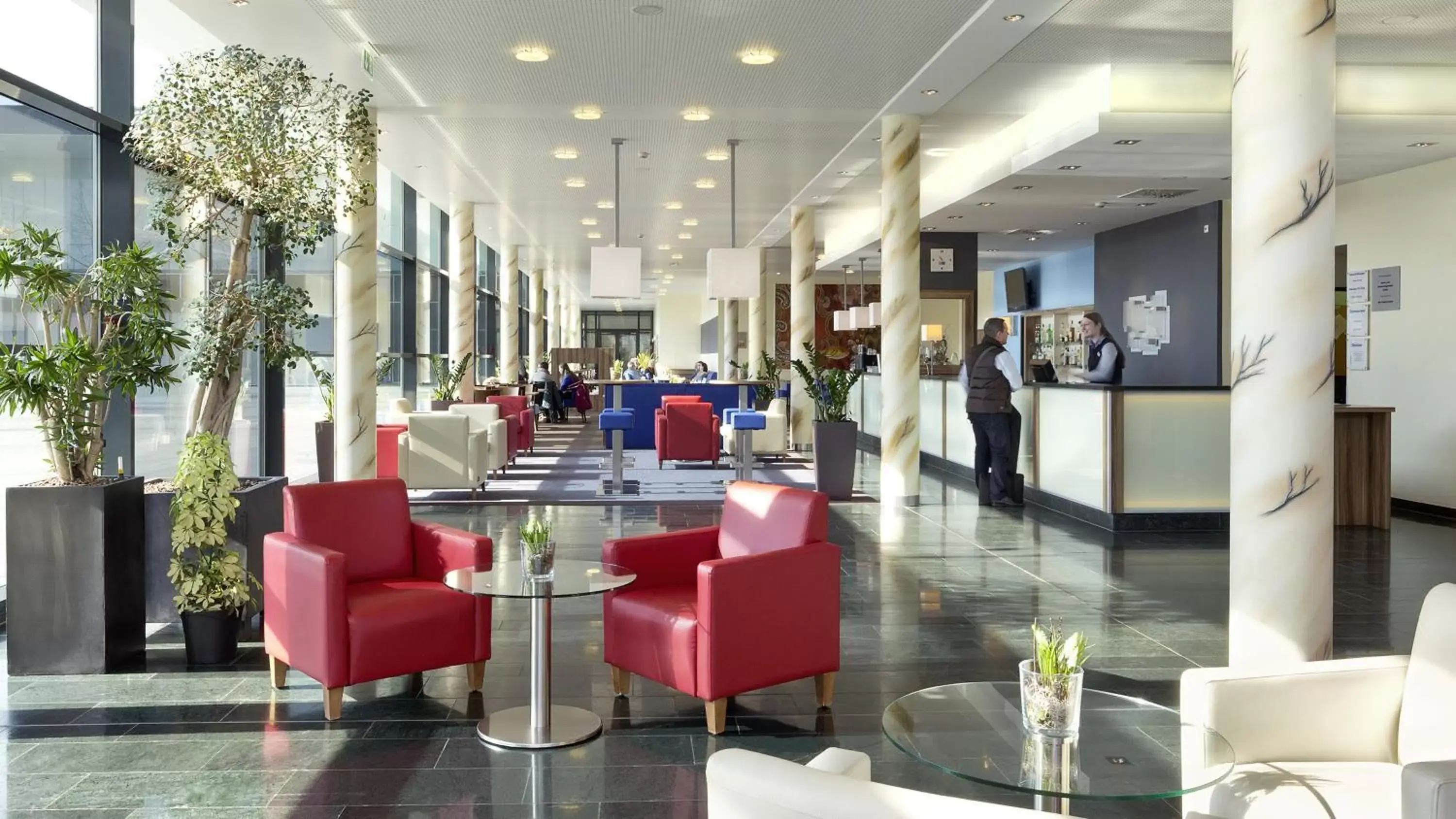 Property building, Lobby/Reception in Holiday Inn Express Singen, an IHG Hotel