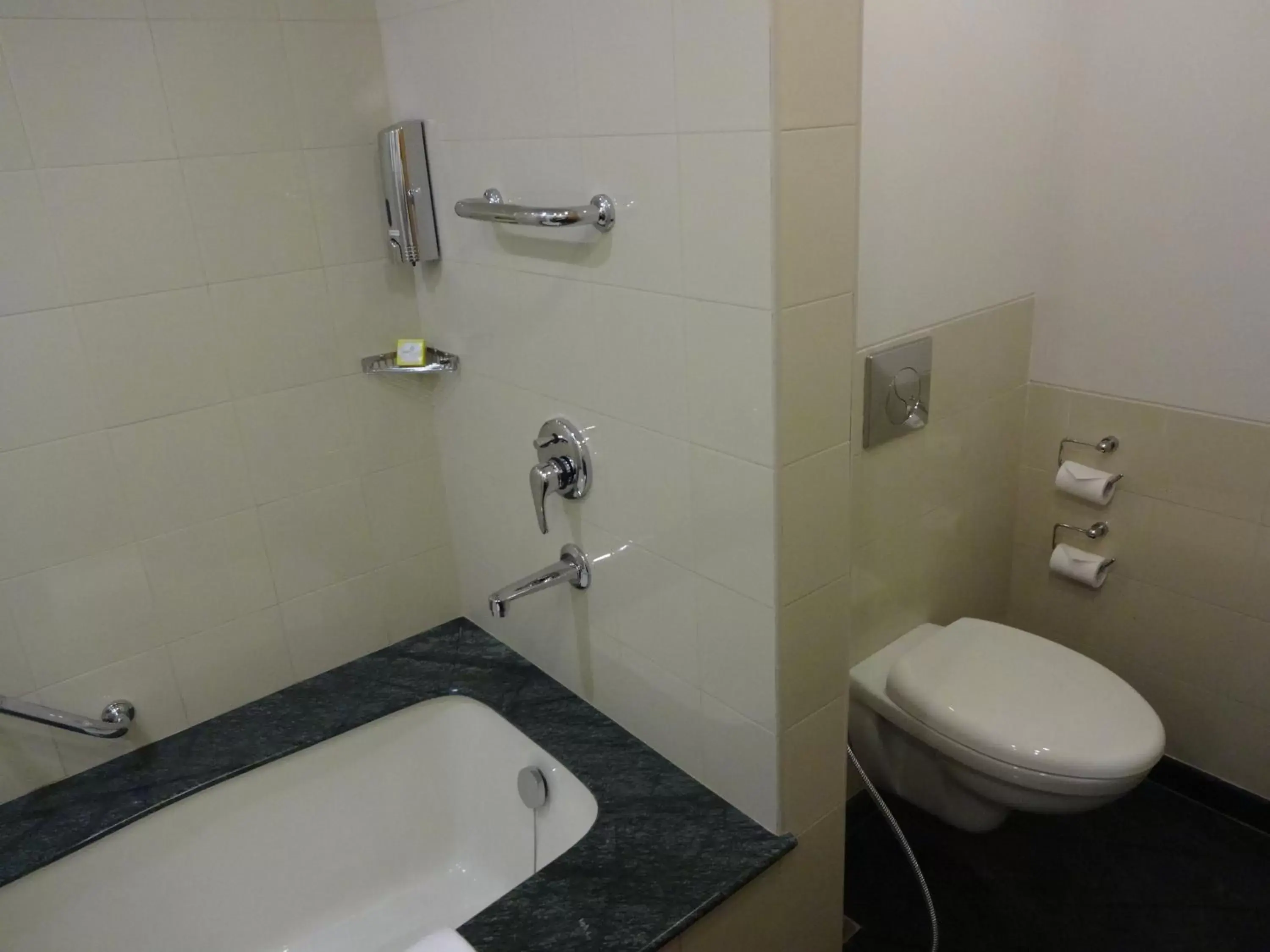 Bathroom in Lemon Tree Hotel, Gachibowli, Hyderabad