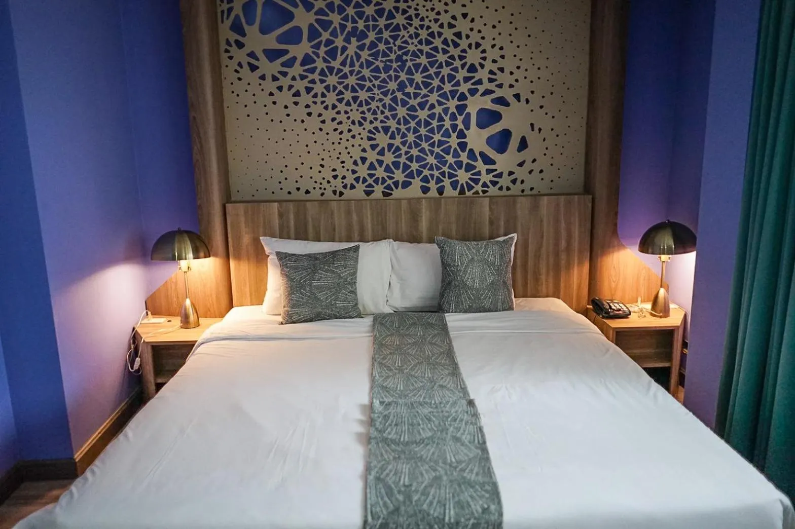 Photo of the whole room, Bed in Grand Lucky Hotel