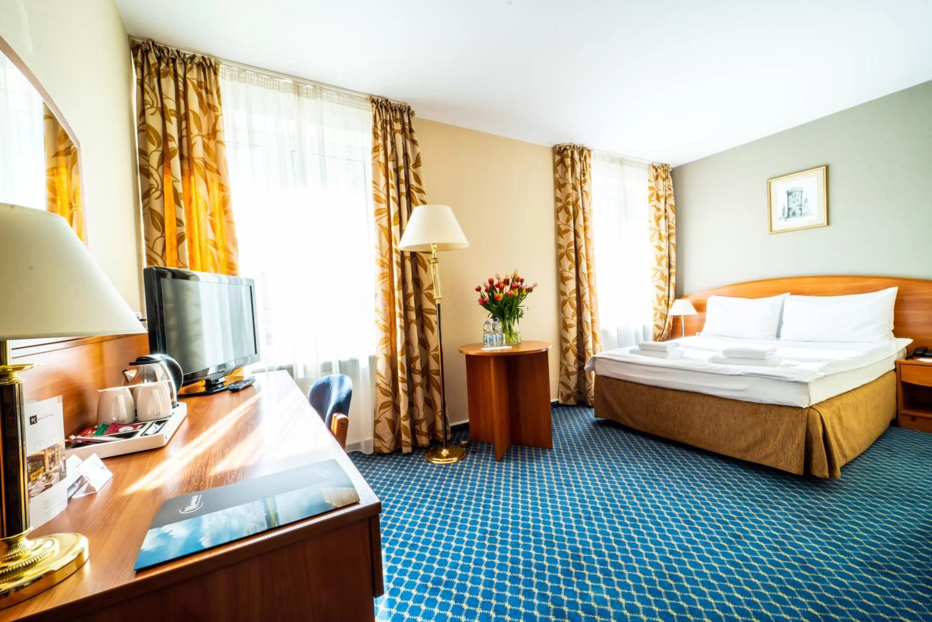 Bed in Warmiński Hotel & Conference