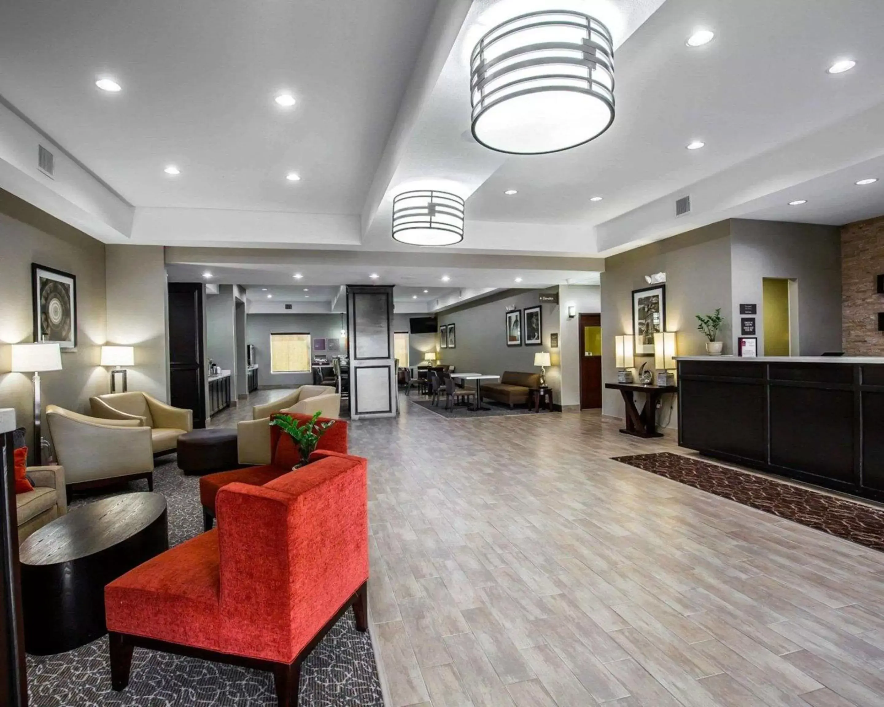 Lobby or reception, Lobby/Reception in Comfort Suites Houston Northwest Cy-Fair