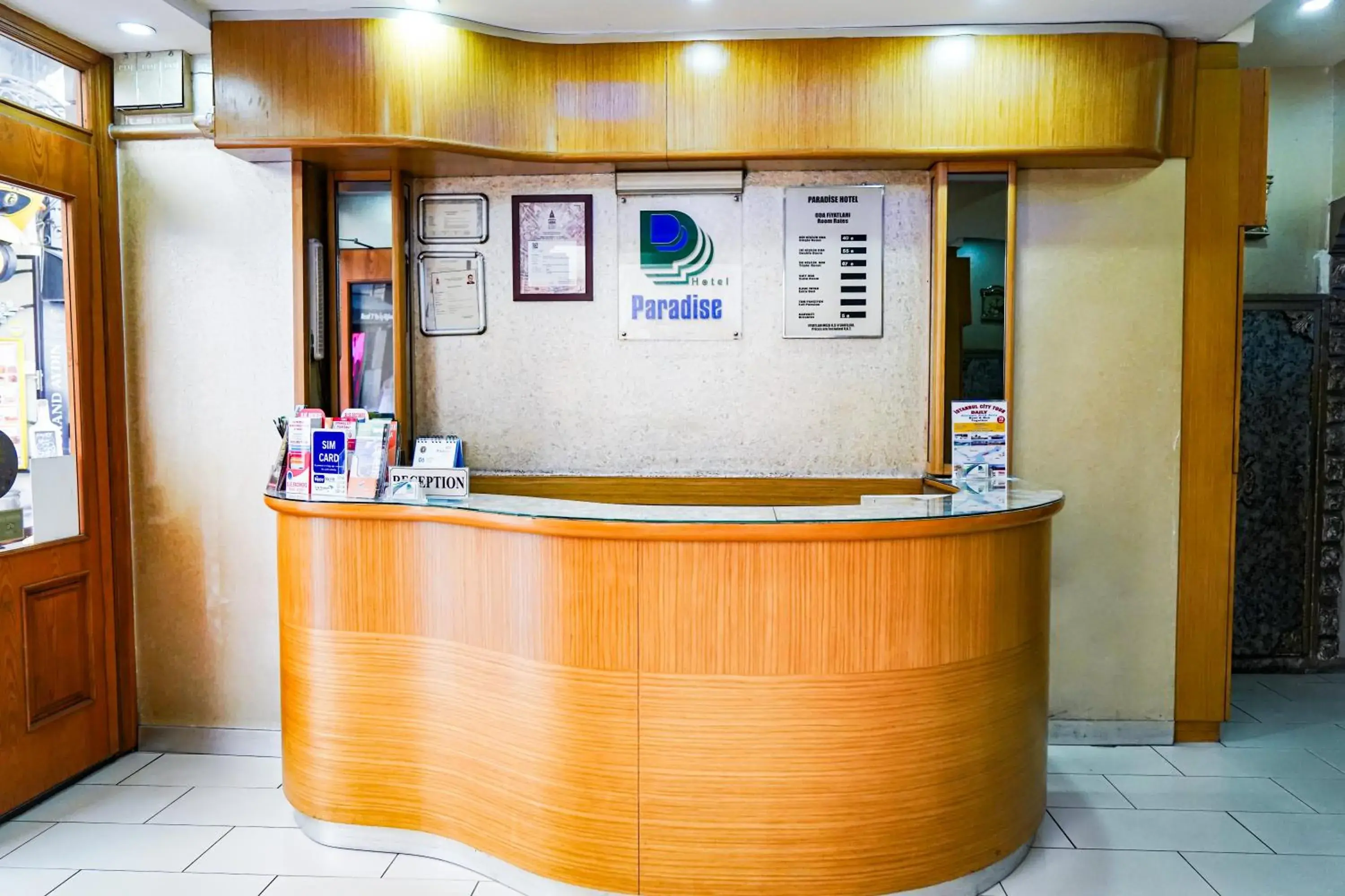 Property logo or sign, Lobby/Reception in Paradise Hotel