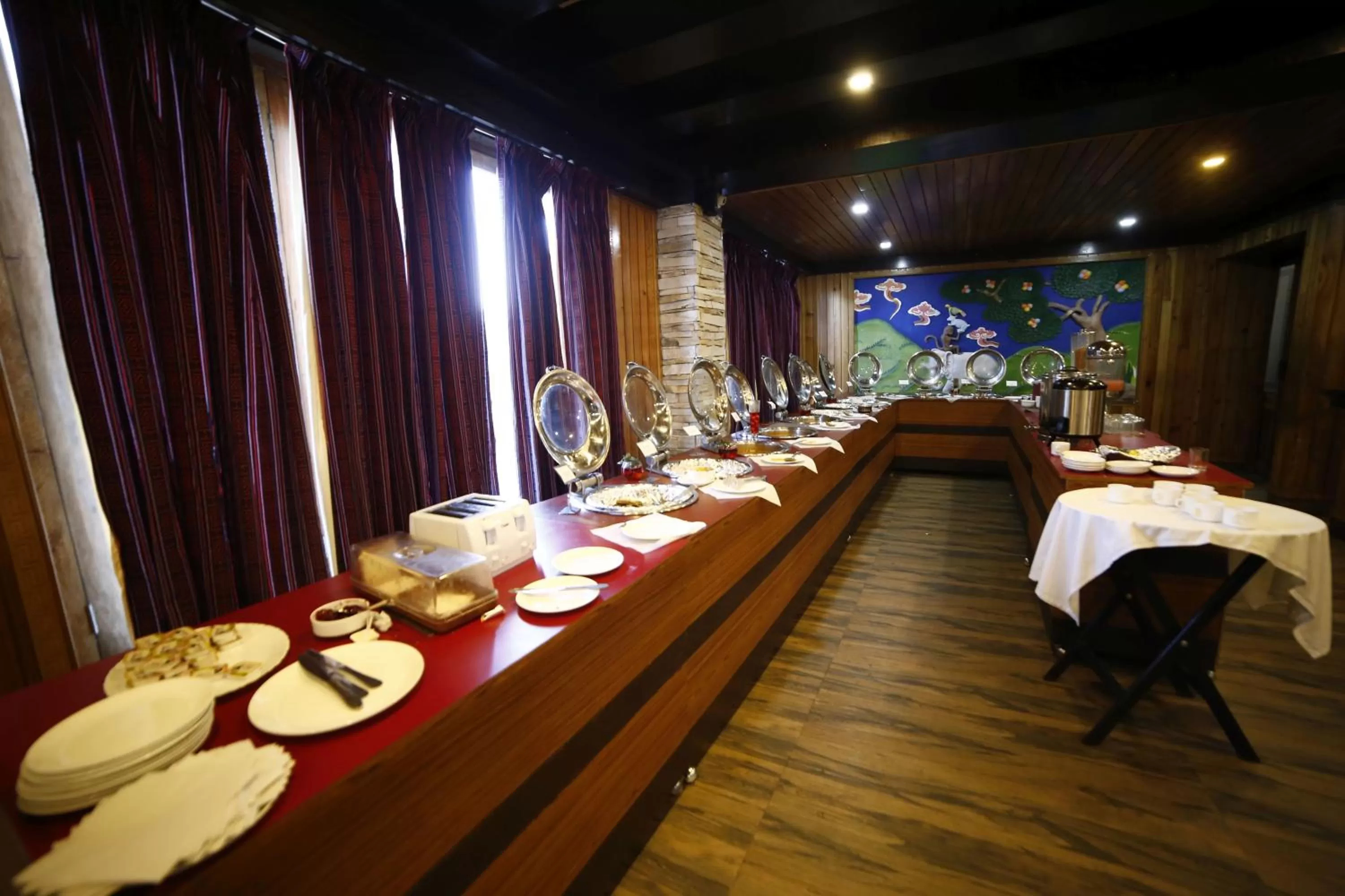 Food close-up in Yangthang Heritage