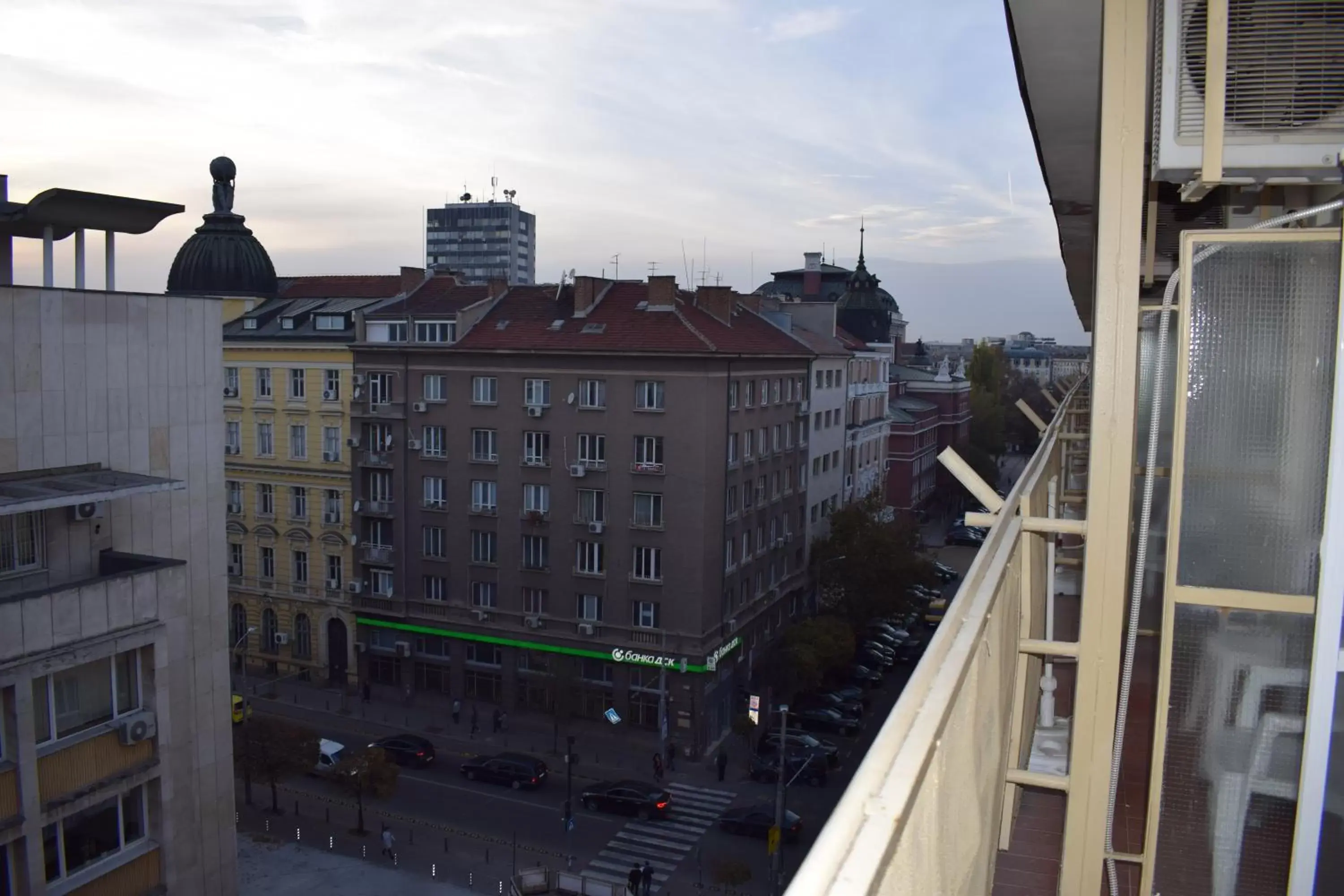 Balcony/Terrace in Slavyanska Beseda Hotel