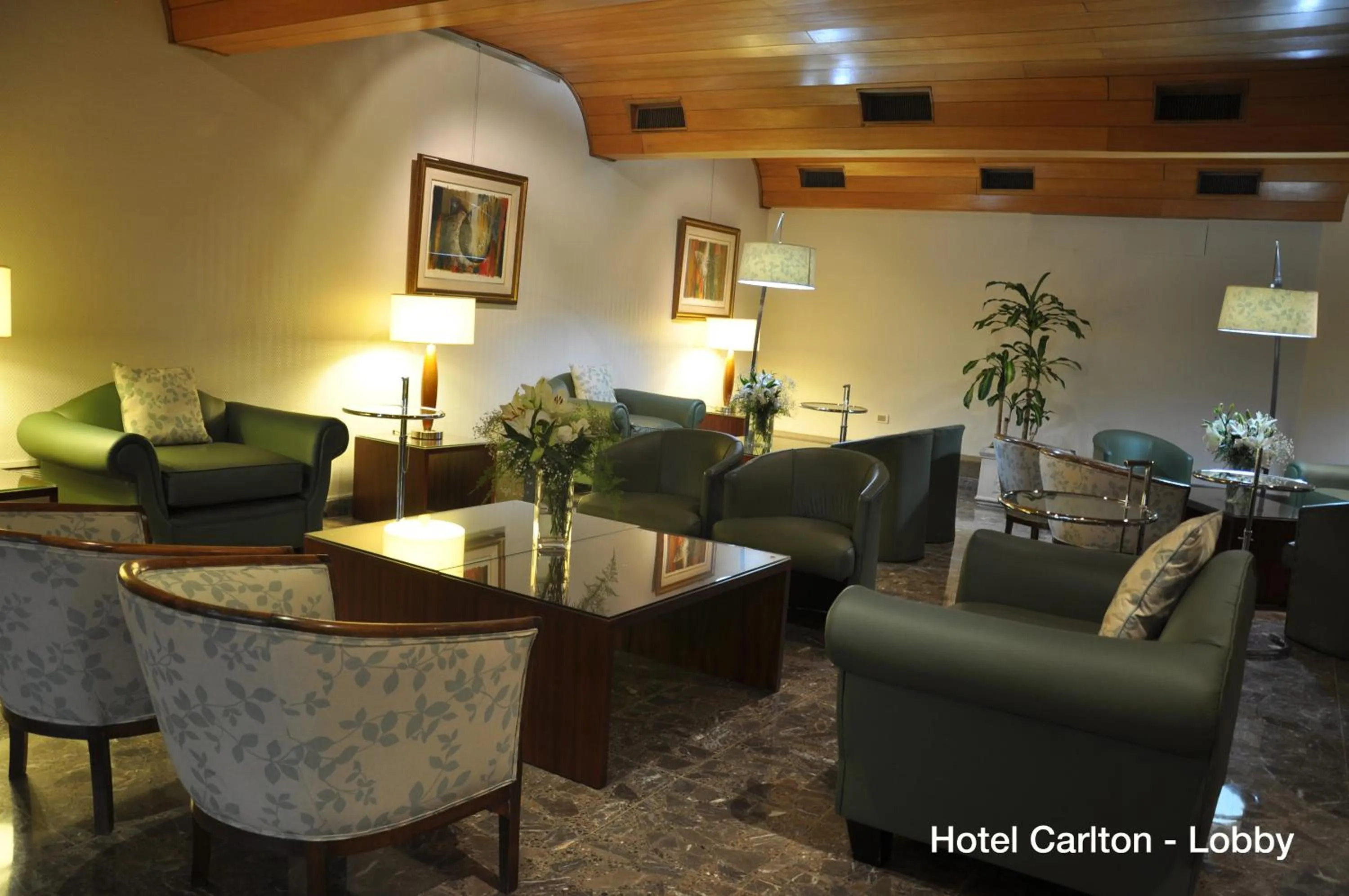 Lobby or reception in Hotel Solans Carlton