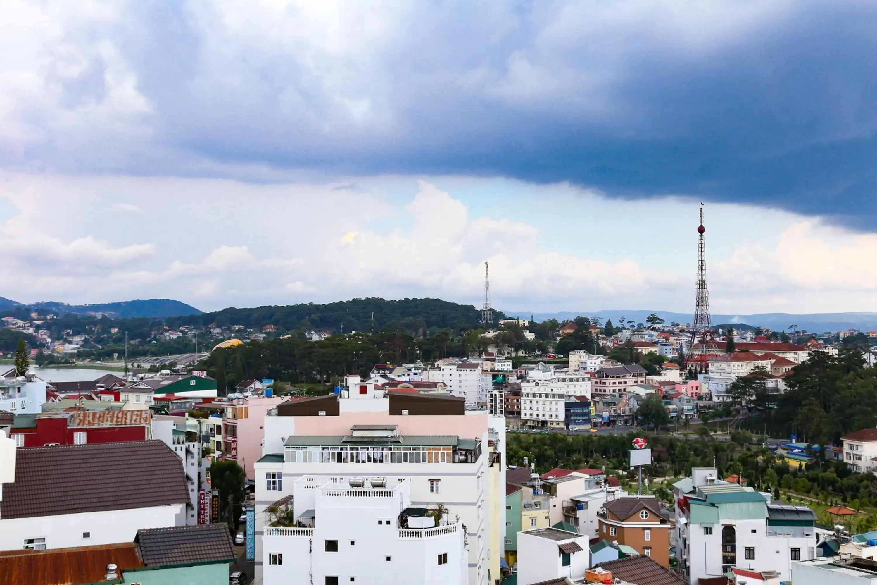 City view in Iris Dalat Hotel