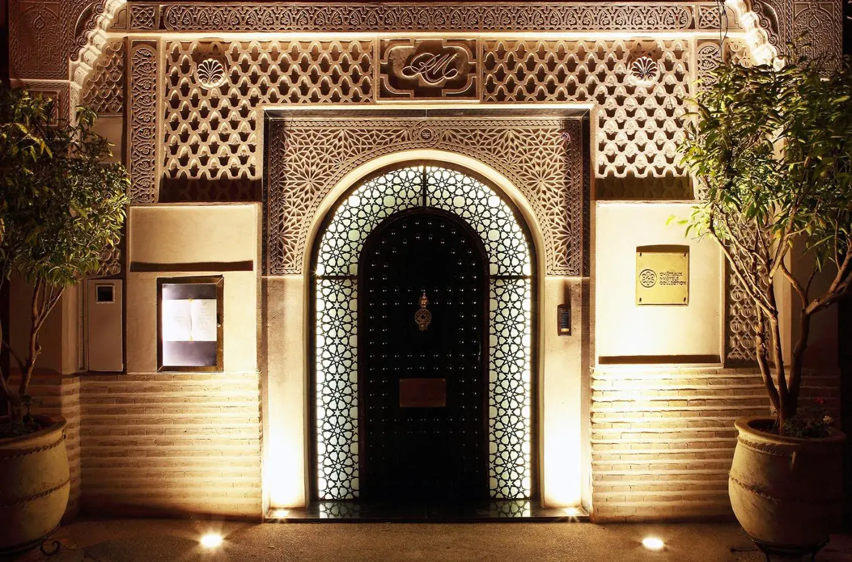 Facade/entrance in Riad Monceau