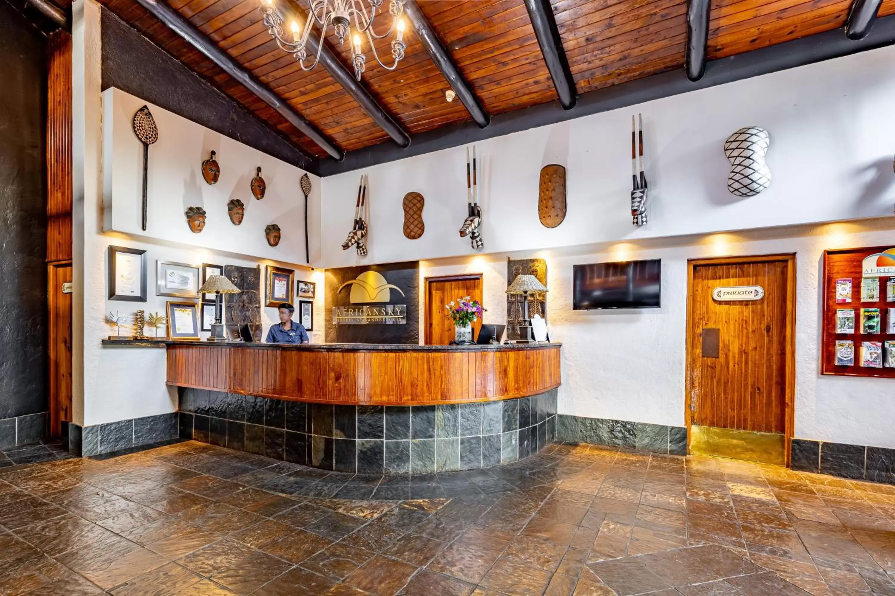 Lobby or reception in African Sky Hotels - Pine Lake Inn Lobby or reception in African Sky Hotels - Pine Lake Inn