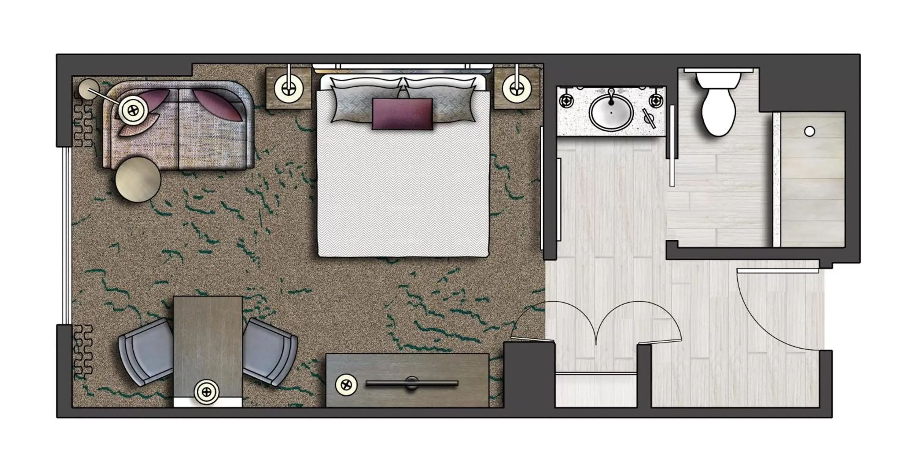 Club Level Room - King Bed (Includes FREE^ Universal Express Unlimited) in Universal's Loews Royal Pacific Resort Club Level Room - King Bed (Includes FREE^ Universal Express Unlimited) in Universal's Loews Royal Pacific Resort