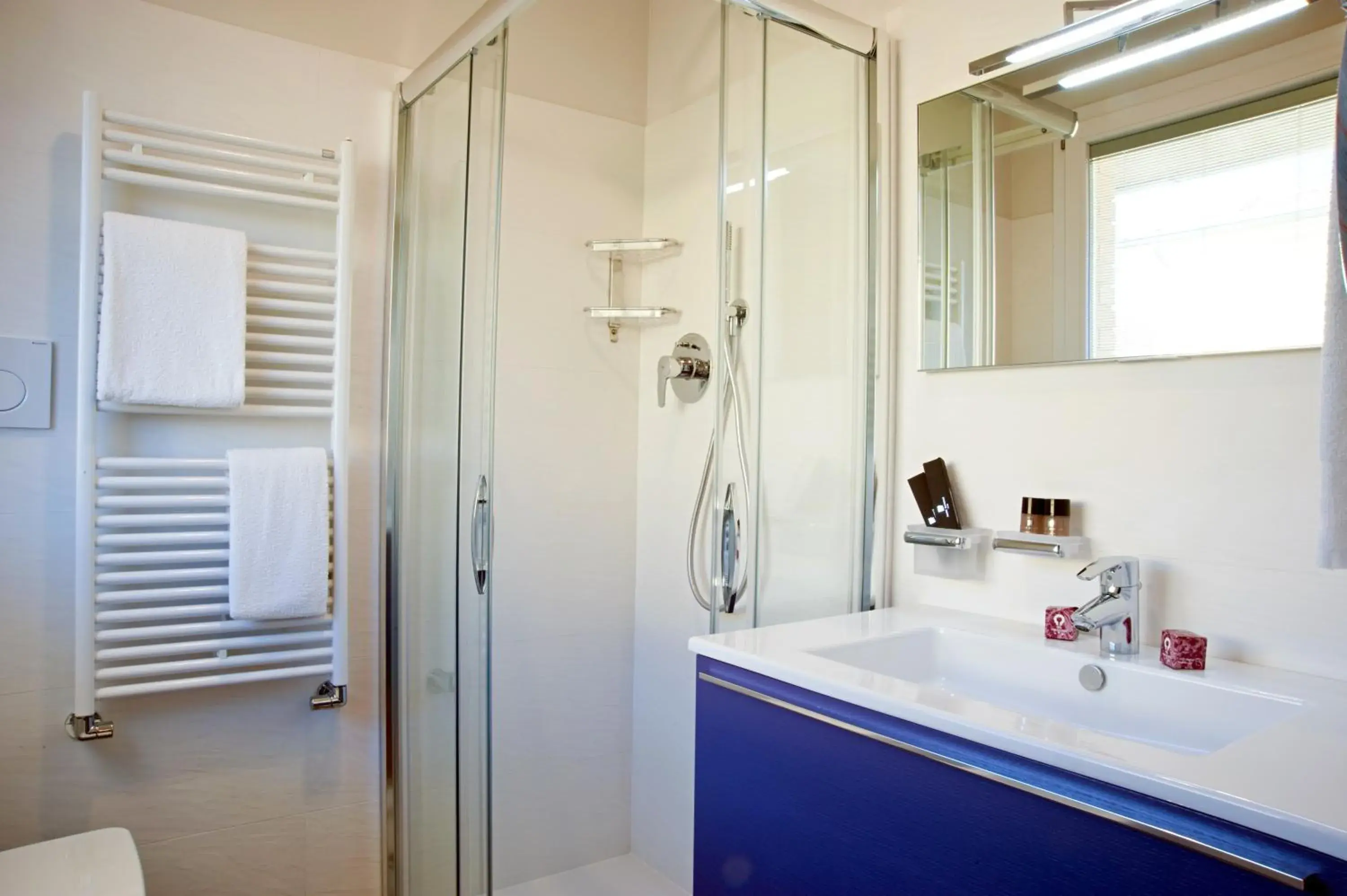 Shower, Bathroom in Hotel Ferro di Cavallo