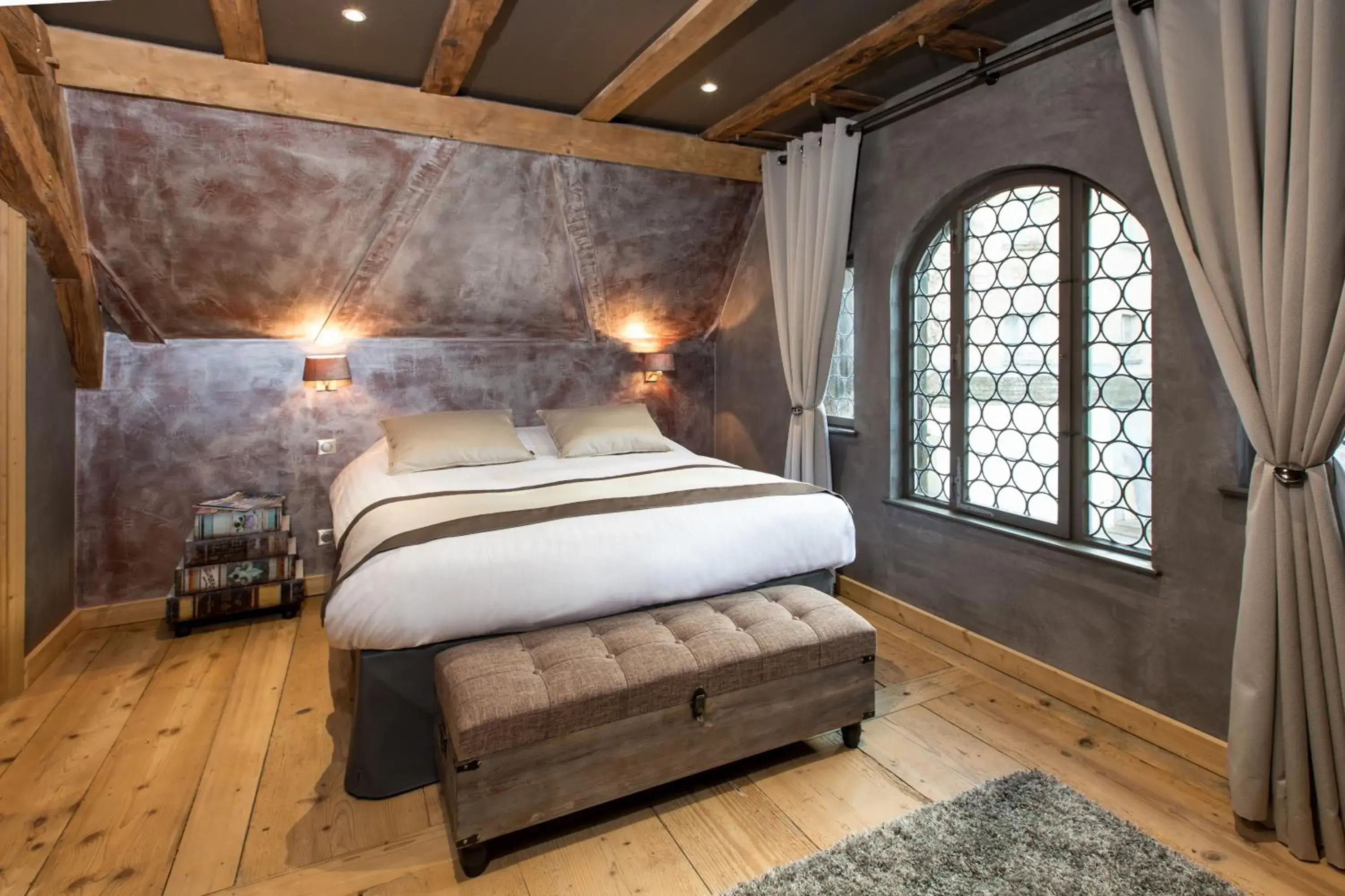 Bedroom, Bed in Le 1615 - Luxe et Spa