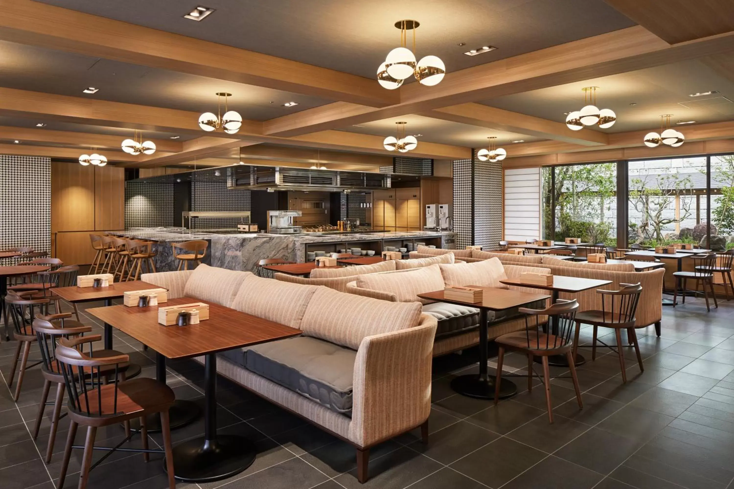 American breakfast in Park Hyatt Kyoto American breakfast in Park Hyatt Kyoto