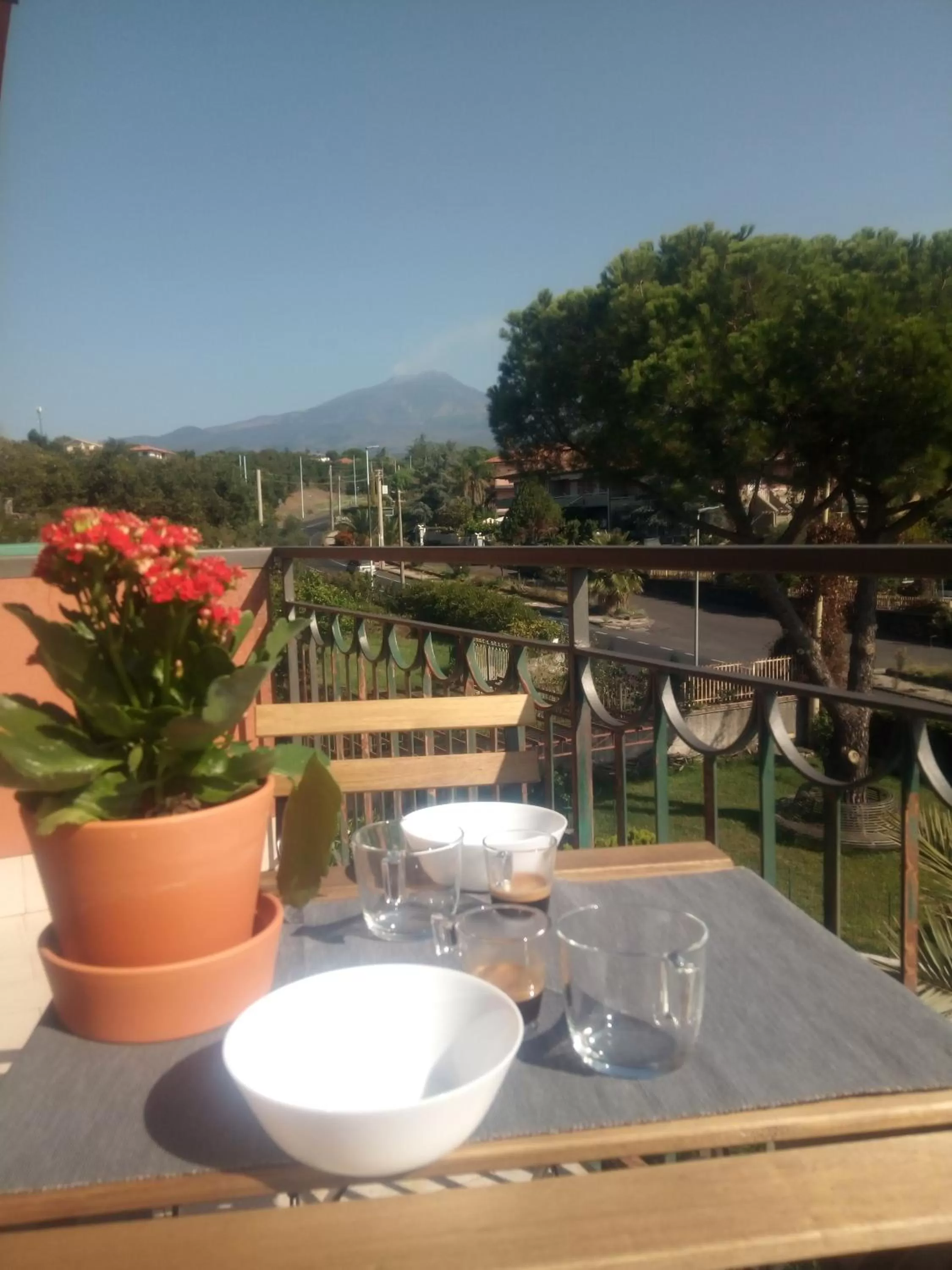 Balcony/Terrace in UP&B Rooms Catania