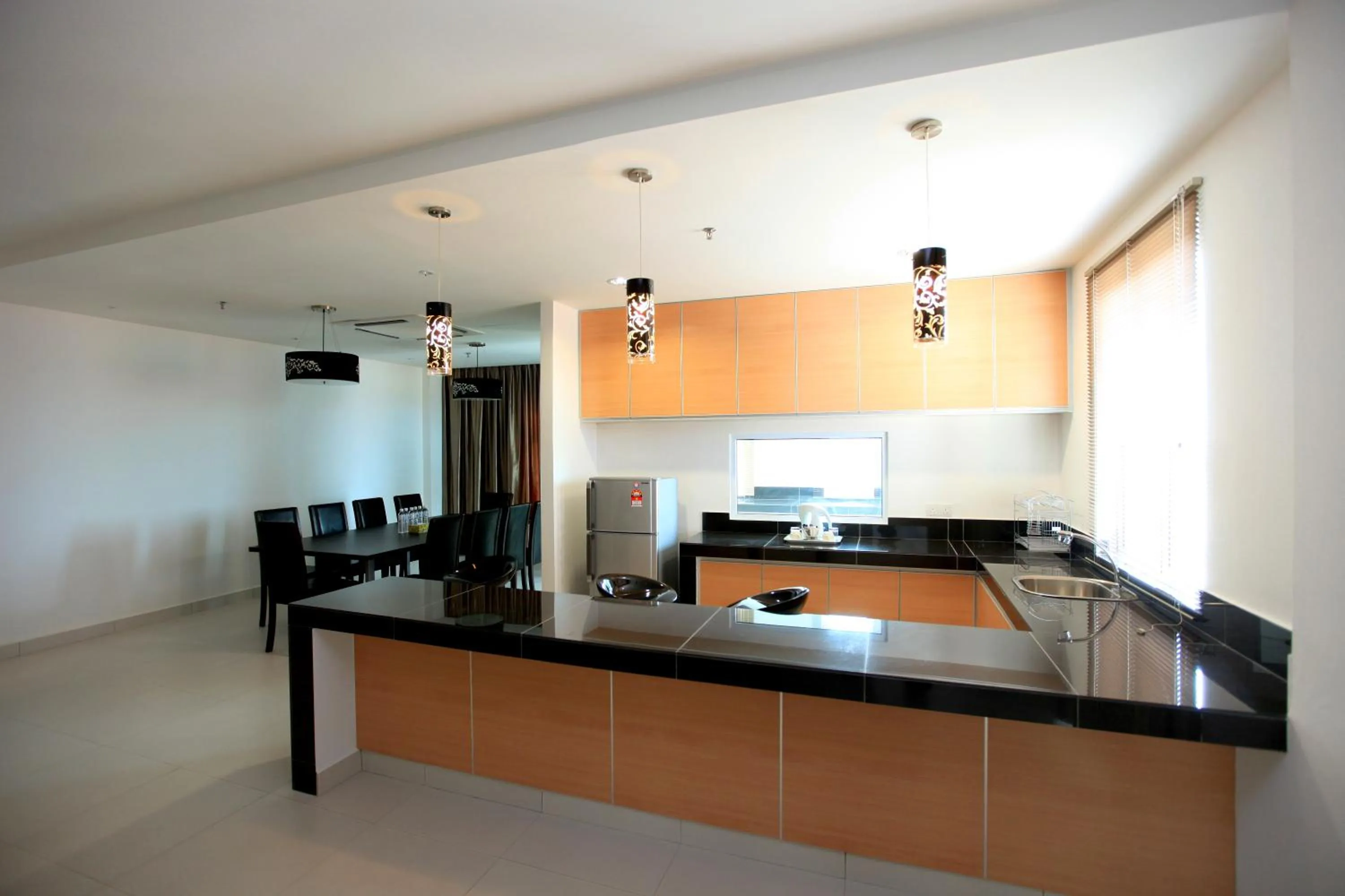 Kitchen or kitchenette in Merdeka Suites Hotel