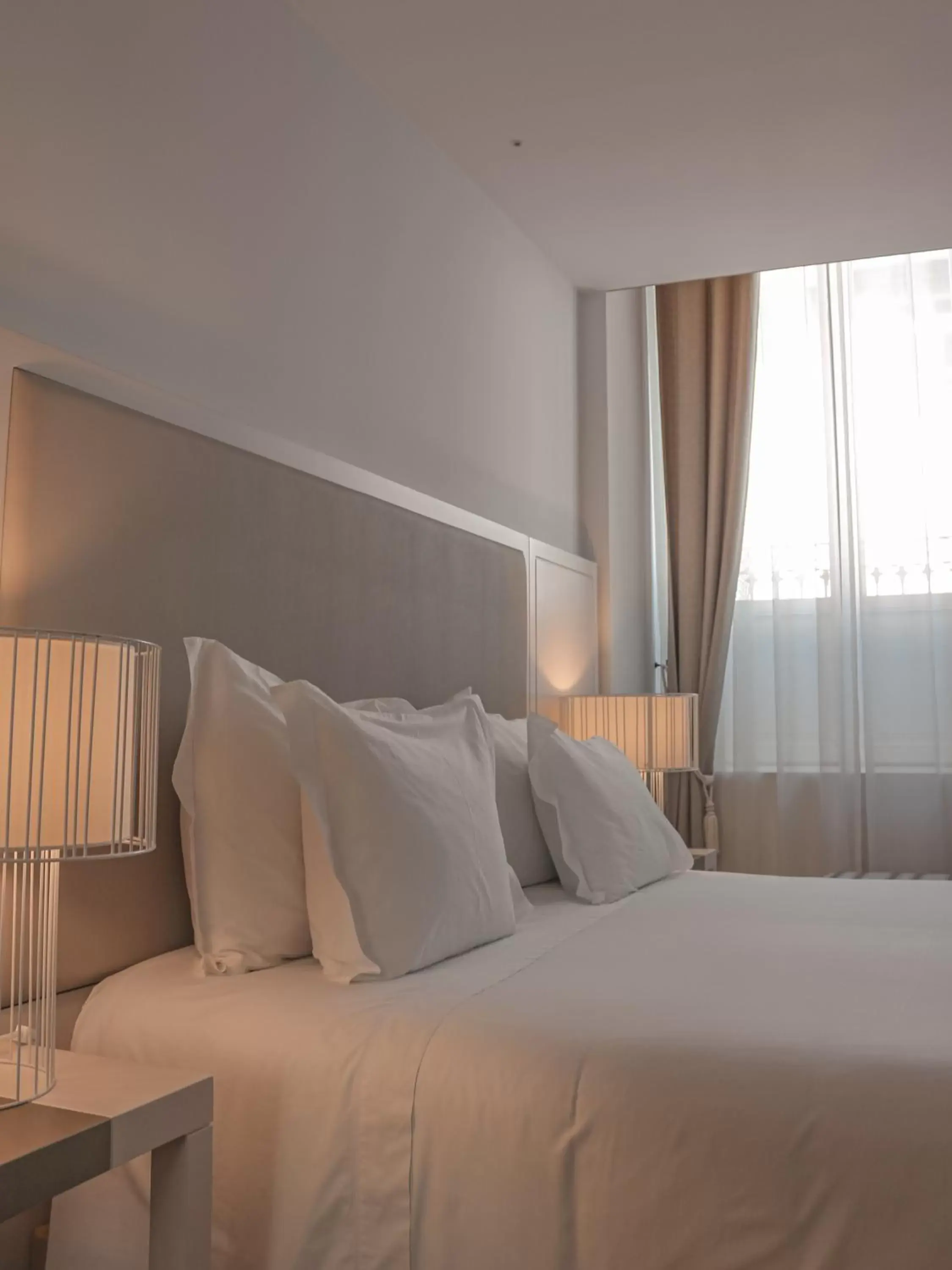 Bed in Burgus Tribute & Design Hotel