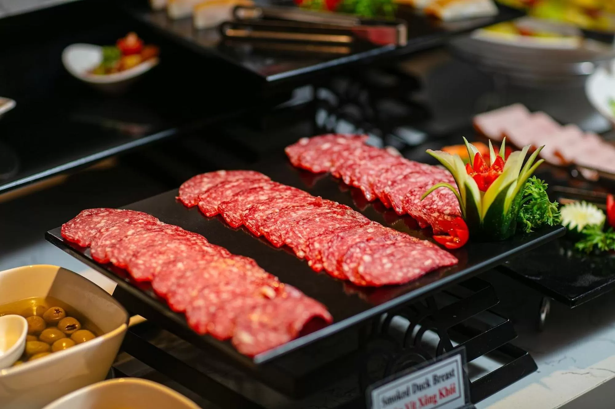 Buffet breakfast in Scent Premium Hotel