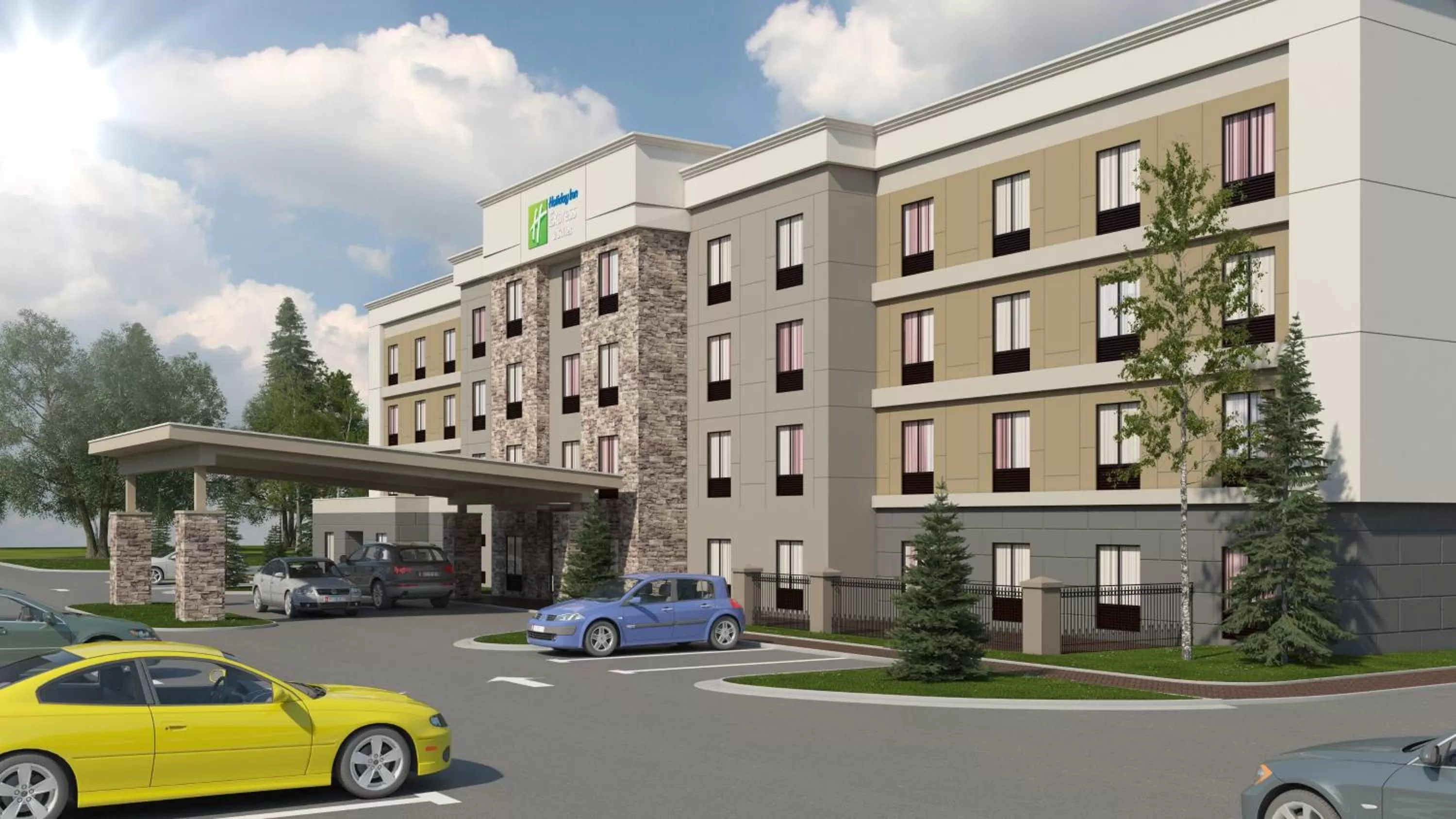 Property building in Holiday Inn Express and Suites Bryant - Benton Area by IHG