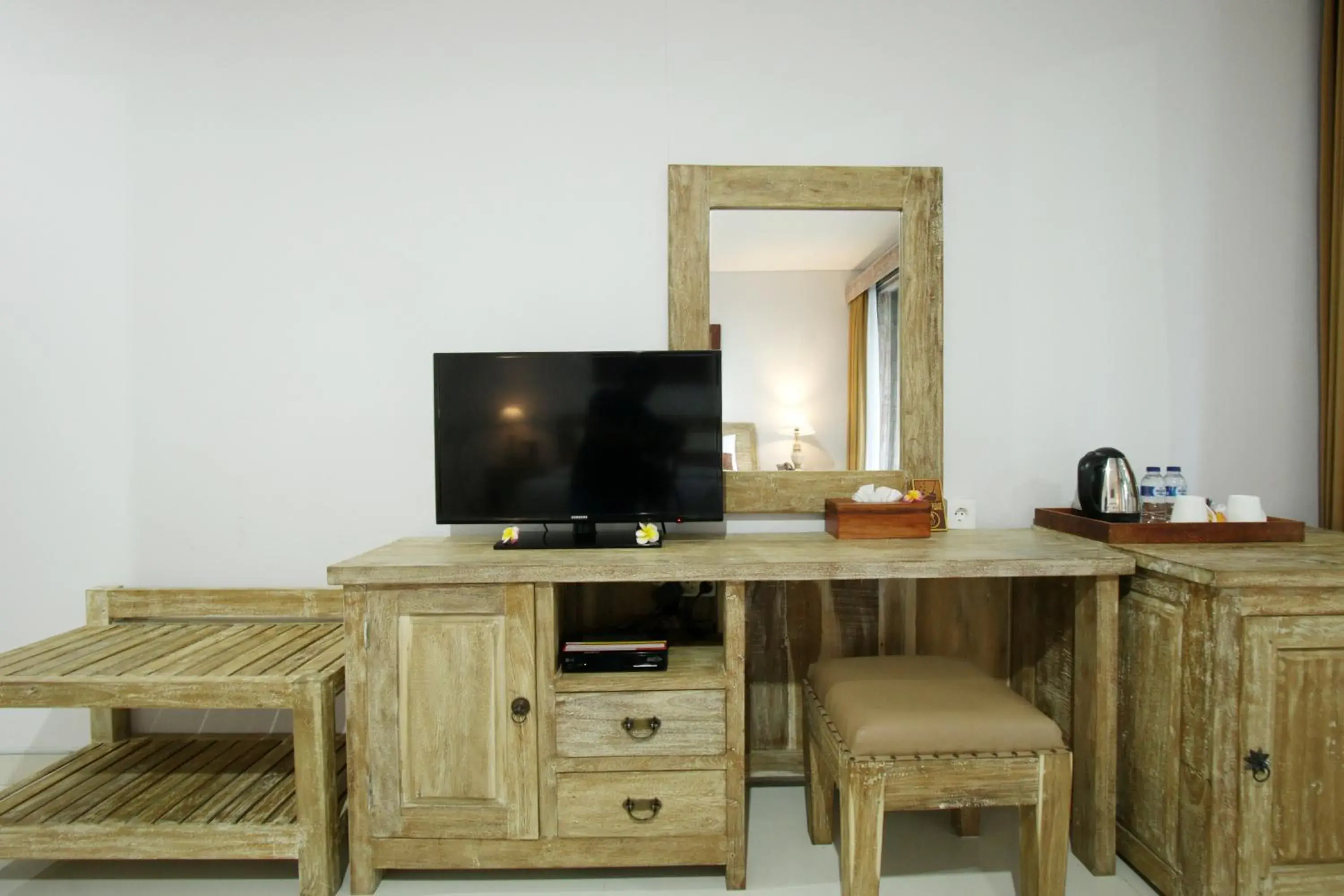 Bedroom, TV/Entertainment Center in Batu Empug Ubud by Mahaputra