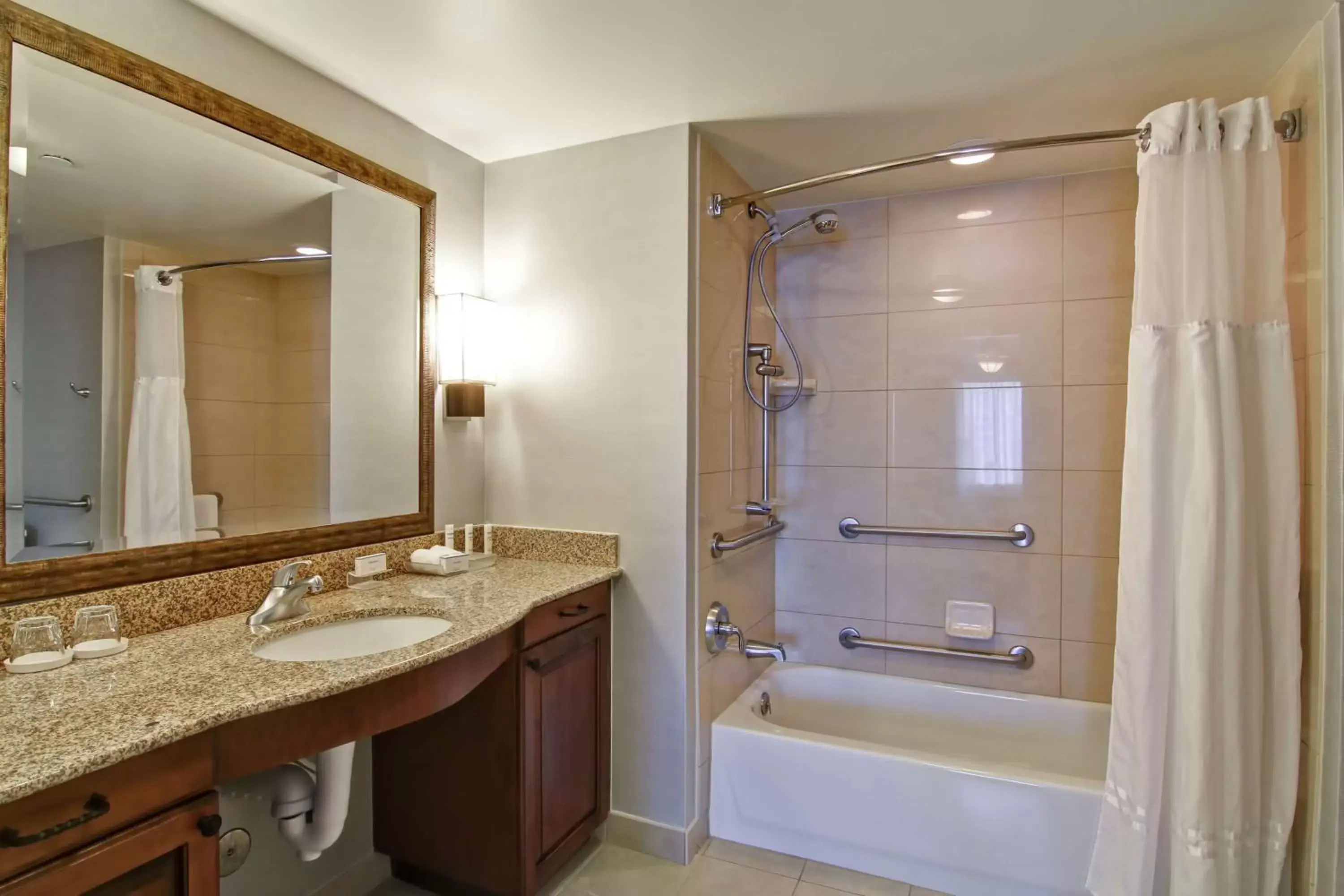 Bathroom in Homewood Suites by Hilton Bentonville-Rogers