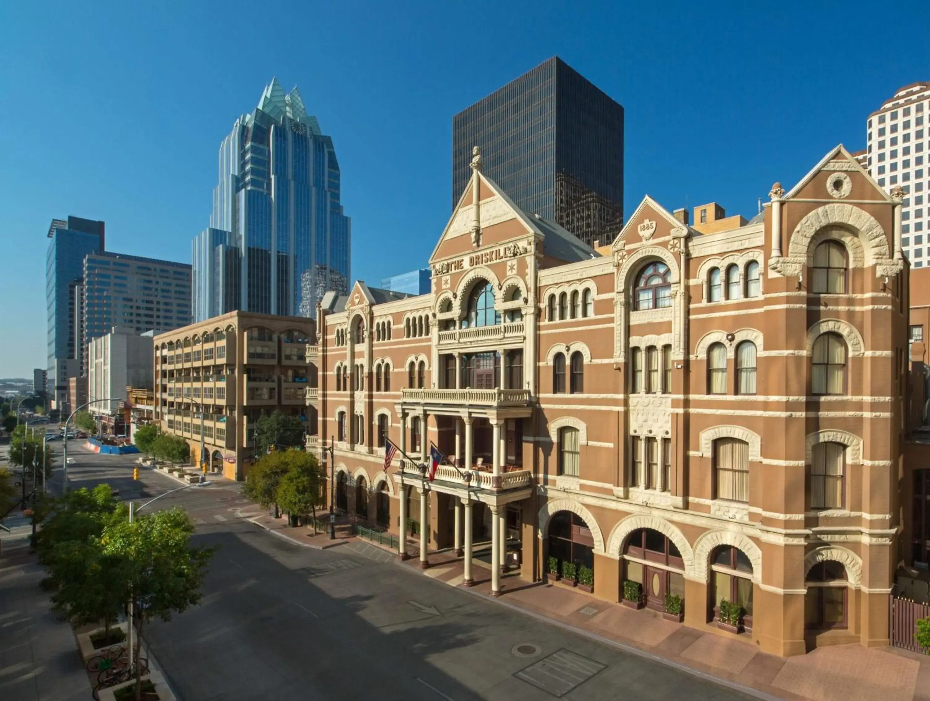 Property building in The Driskill, in The Unbound Collection by Hyatt