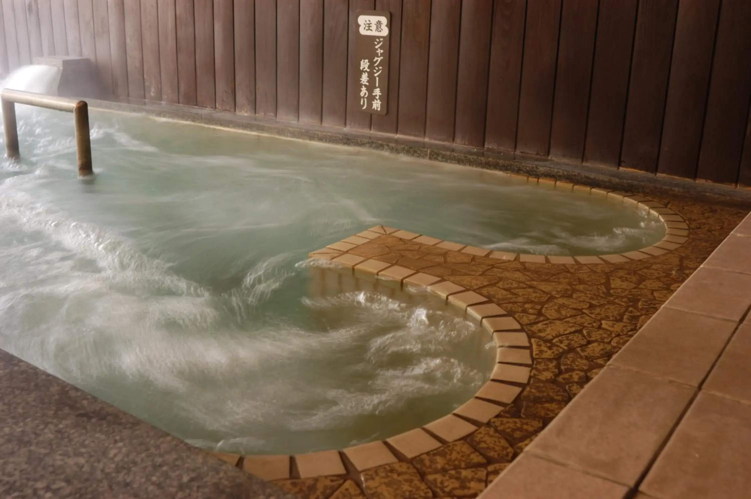 Hot Spring Bath, Swimming Pool in Ryokan Yatsusankan